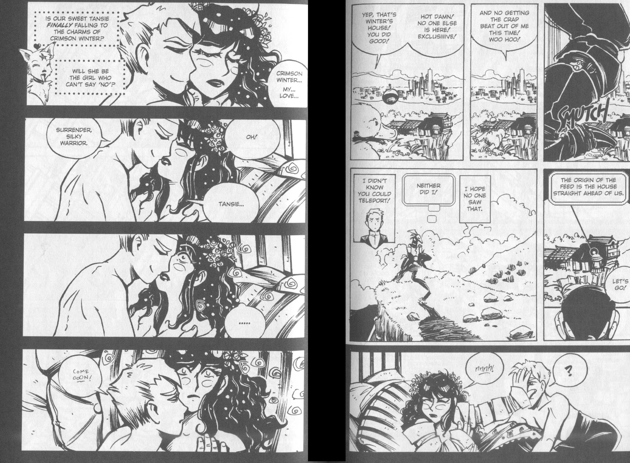 Read online Rumble Girls: Silky Warrior Tansie comic -  Issue #6 - 7