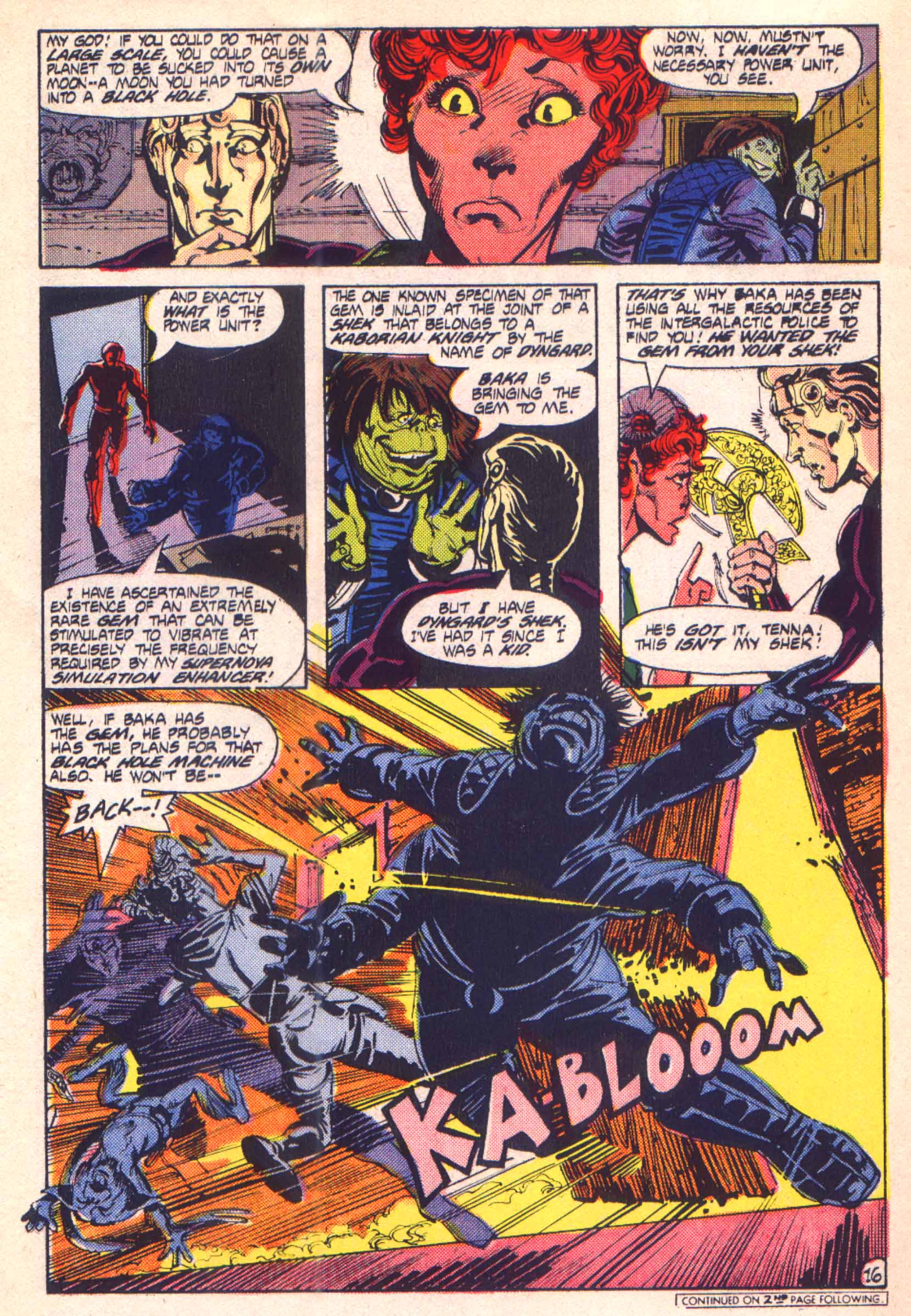 Read online Spanner's Galaxy comic -  Issue #6 - 17