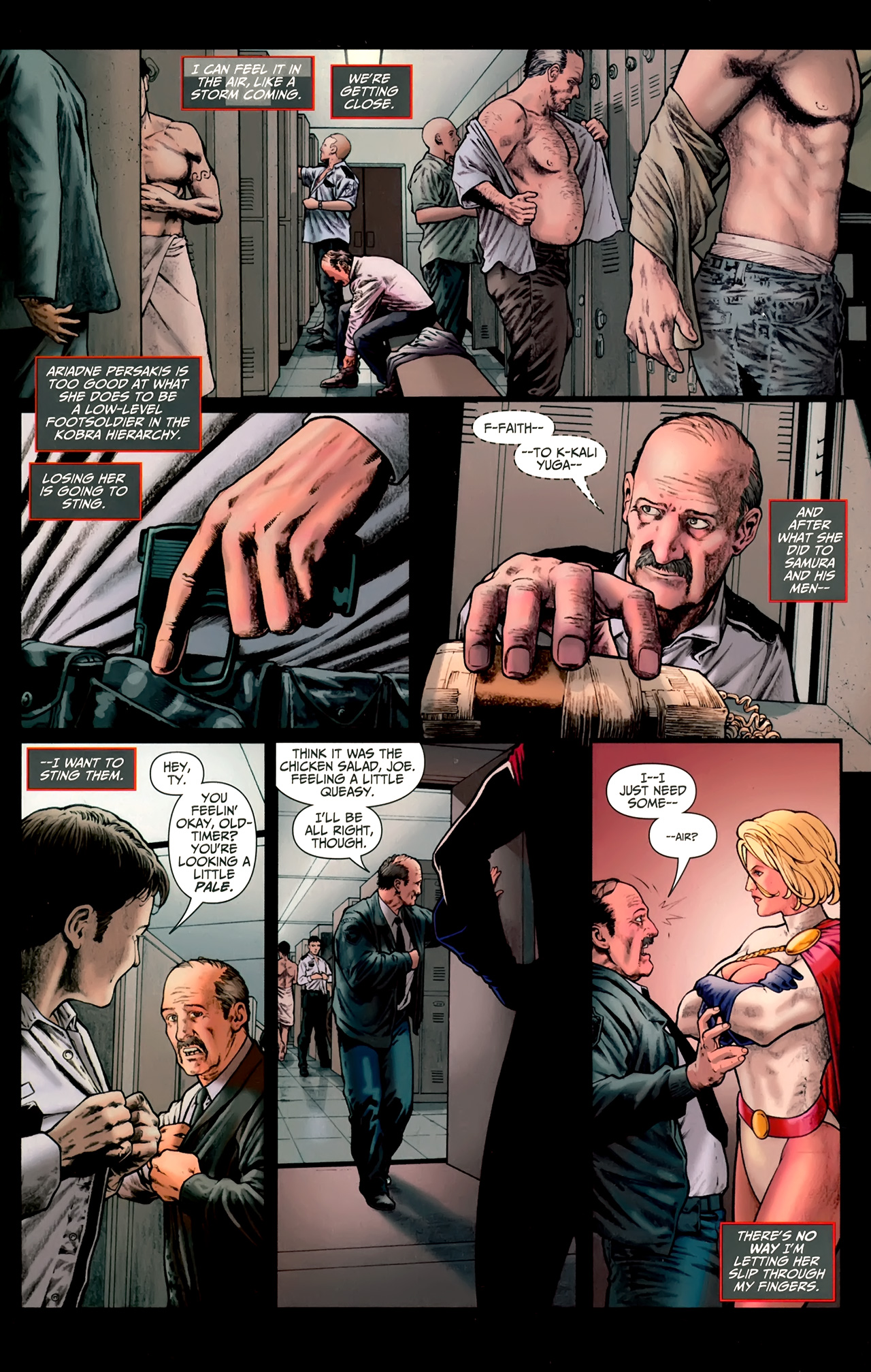 Read online JSA vs. Kobra comic -  Issue #2 - 14