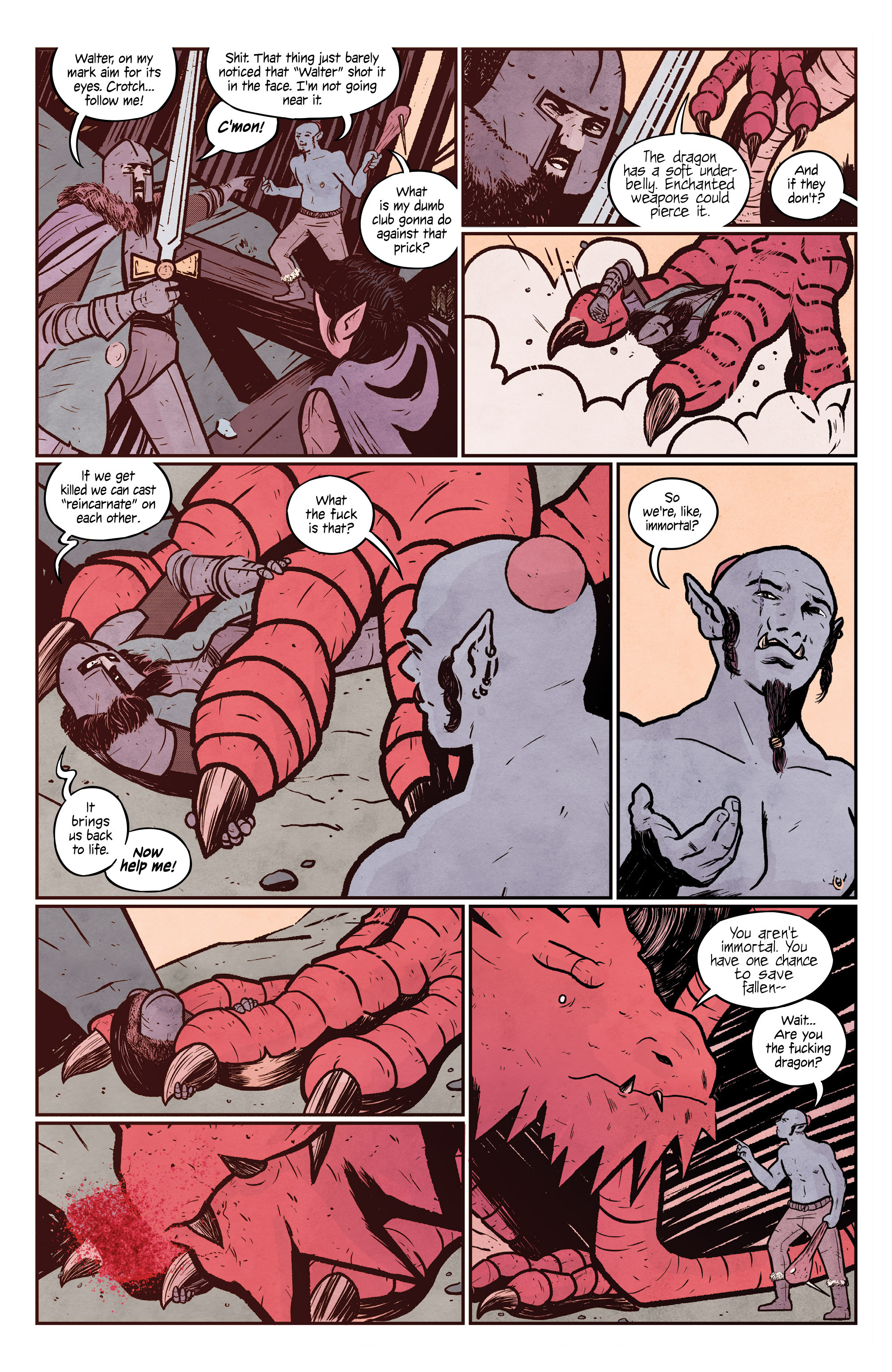 Read online 4 Kids Walk Into a Bank comic -  Issue #1 - 6