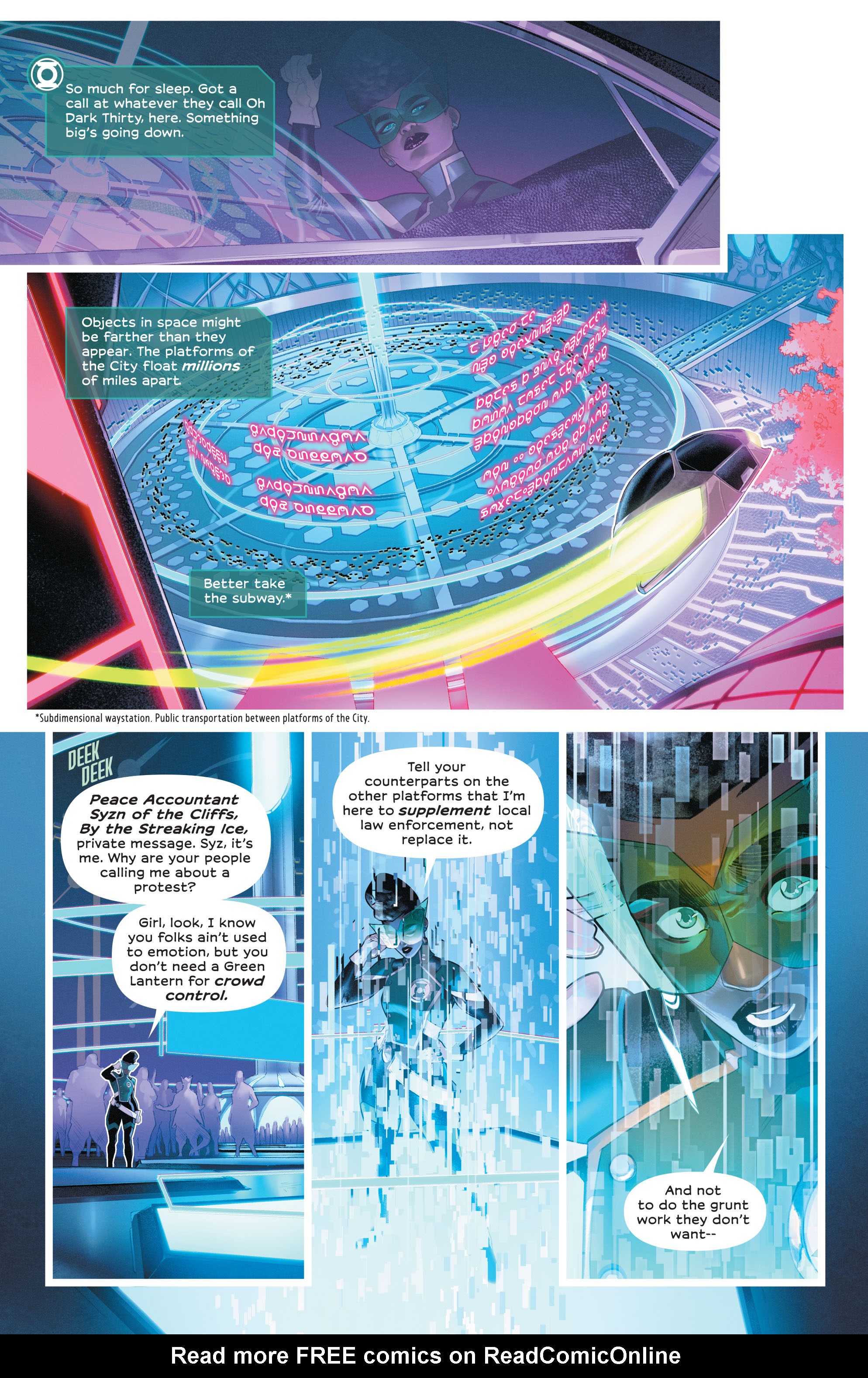 Read online Far Sector comic -  Issue #3 - 11