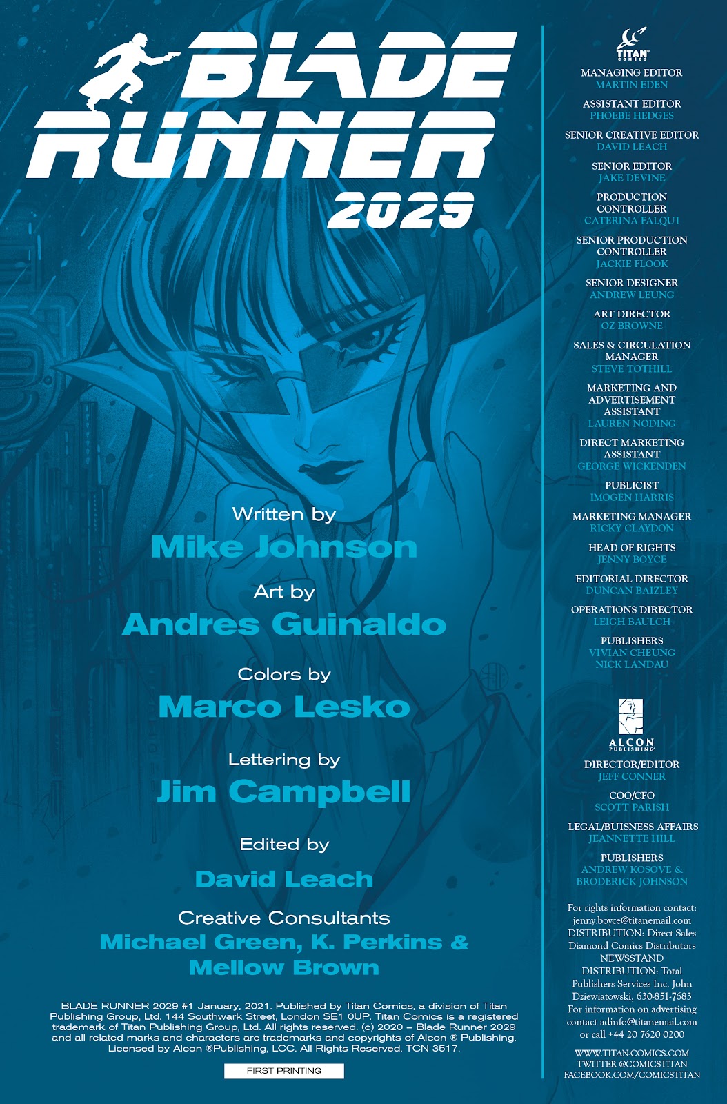 Blade Runner 2029 issue 1 - Page 6