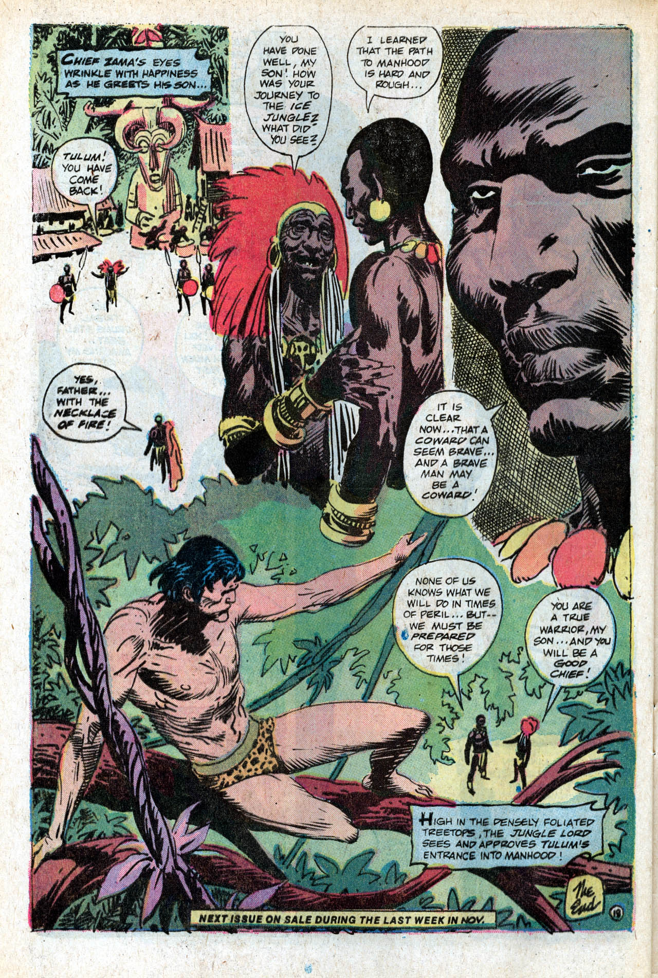 Read online Tarzan (1972) comic -  Issue #227 - 27
