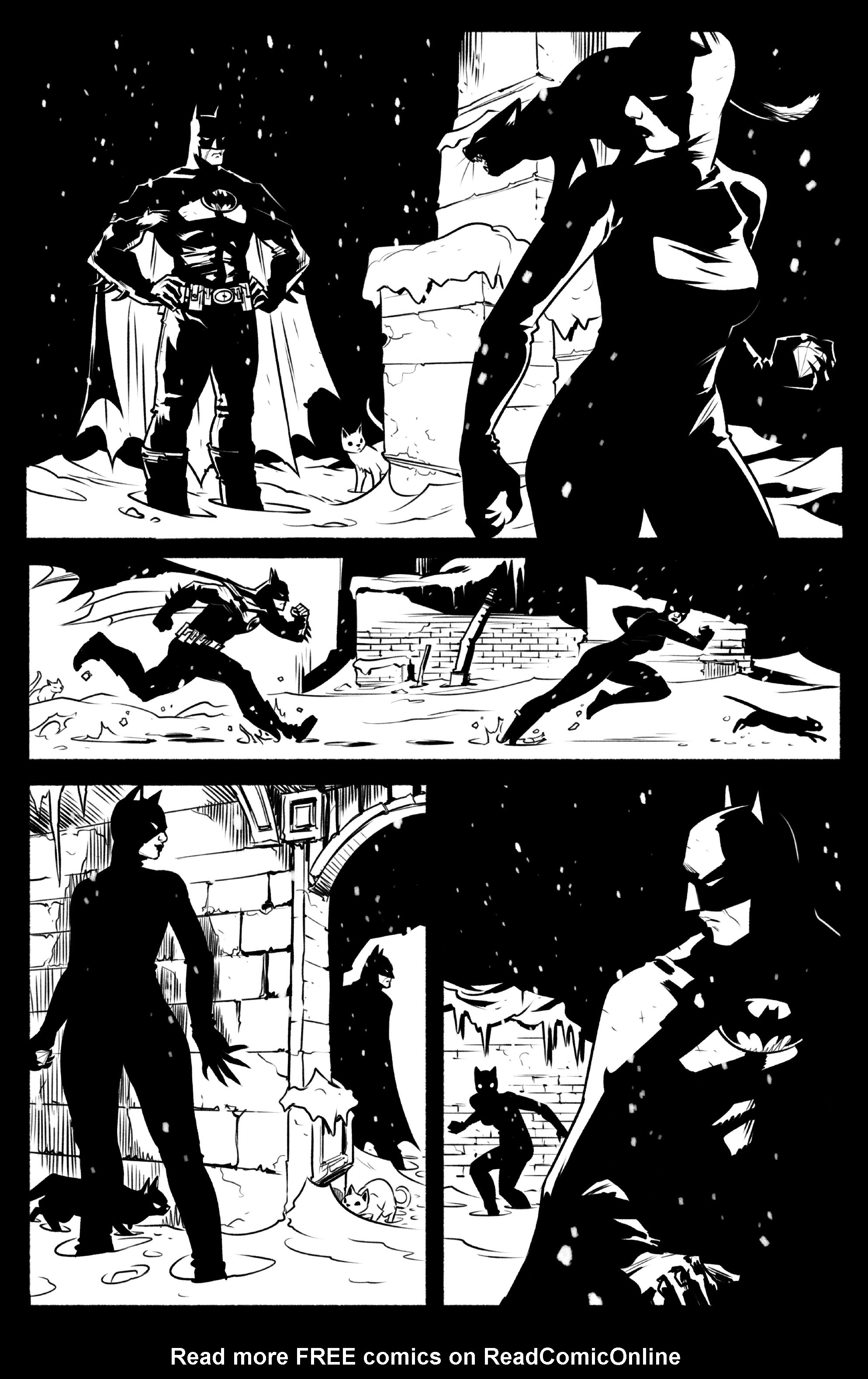 Read online Batman Black & White comic -  Issue #2 - 16