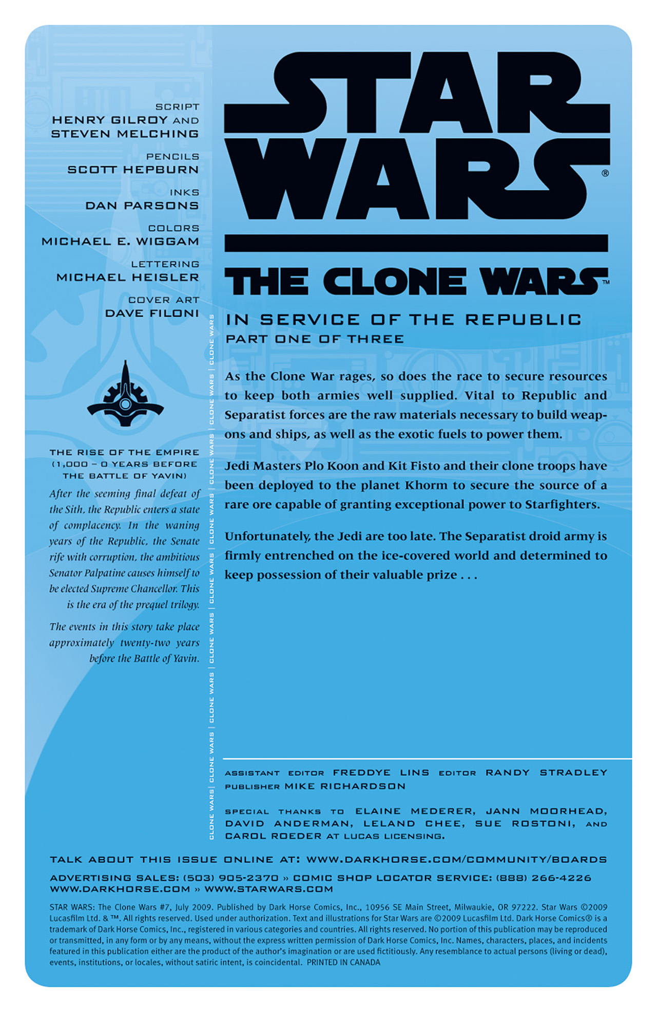 Read online Star Wars: The Clone Wars comic -  Issue #7 - 2