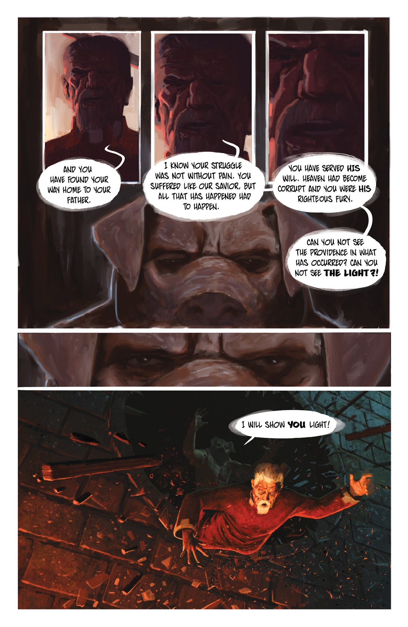 Read online Oink: Heaven's Butcher comic -  Issue # TPB - 89