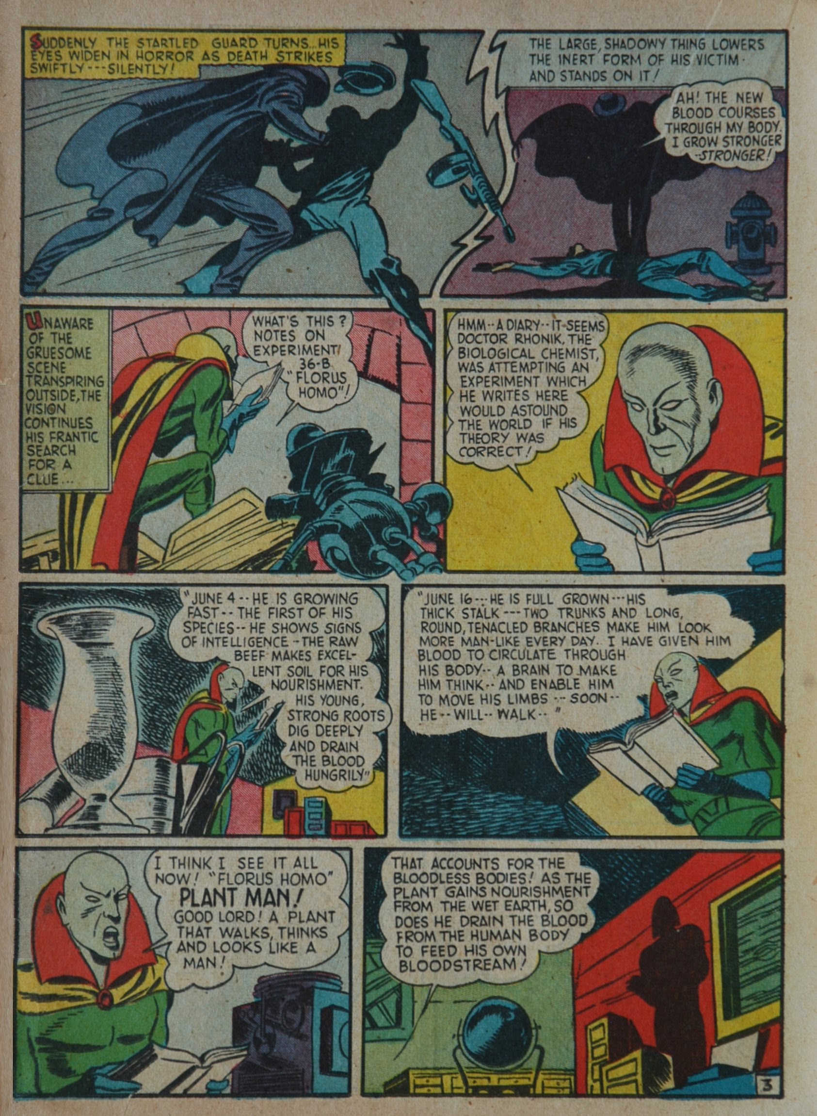 Read online Marvel Mystery Comics comic -  Issue #20 - 34