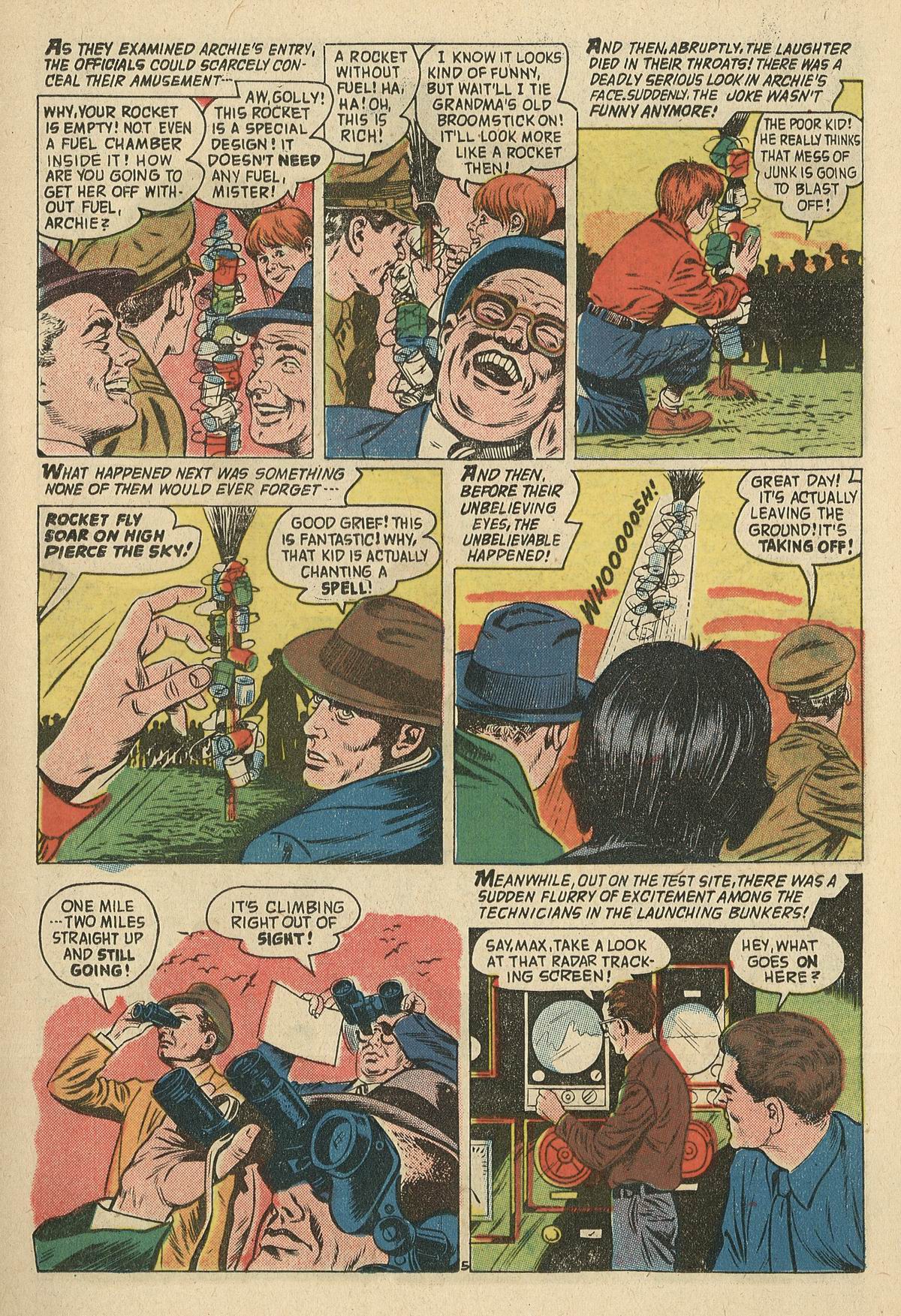 Read online Adventures Into The Unknown comic -  Issue #108 - 19