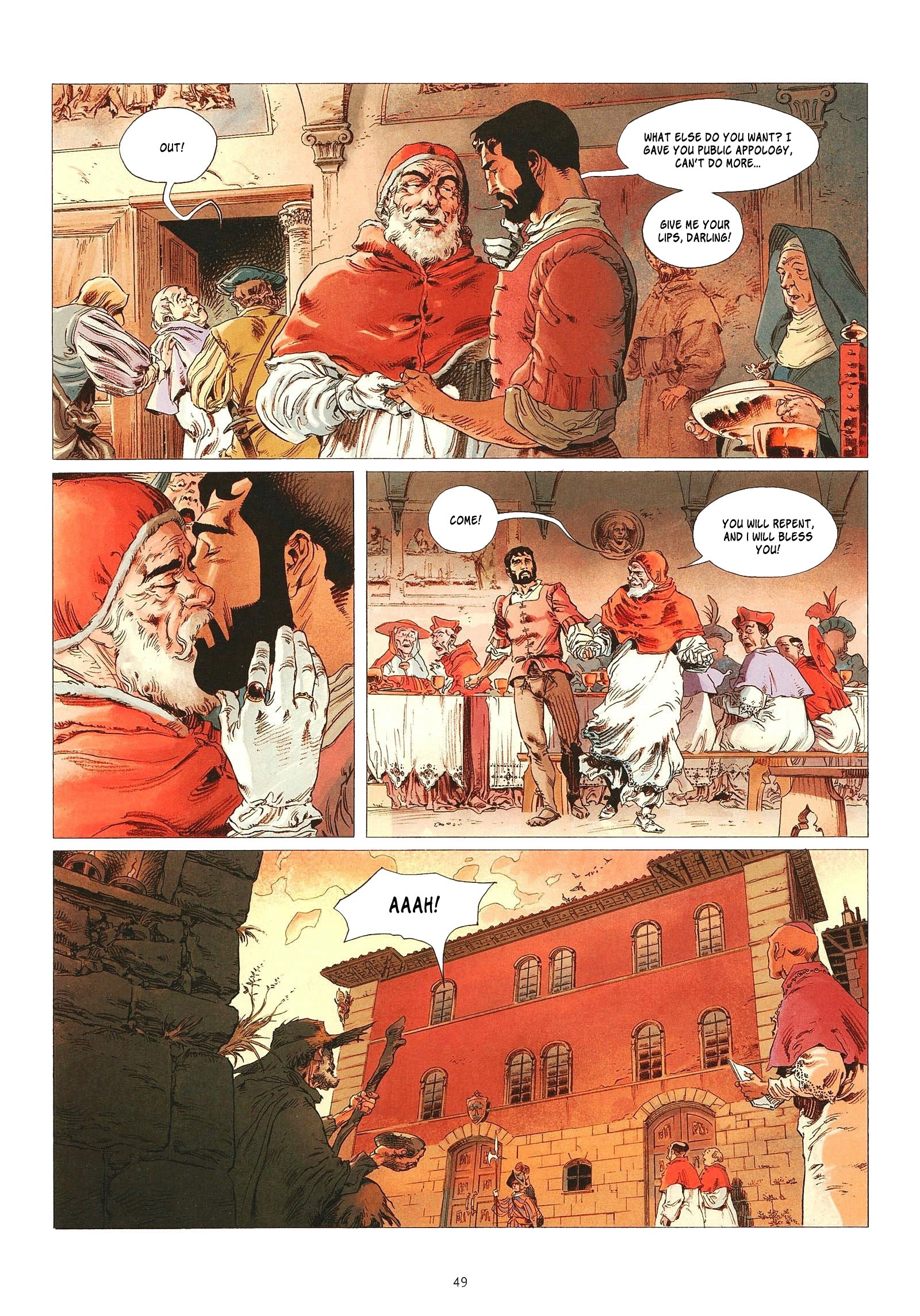 Read online The Terrible Pope comic -  Issue #2 - 49