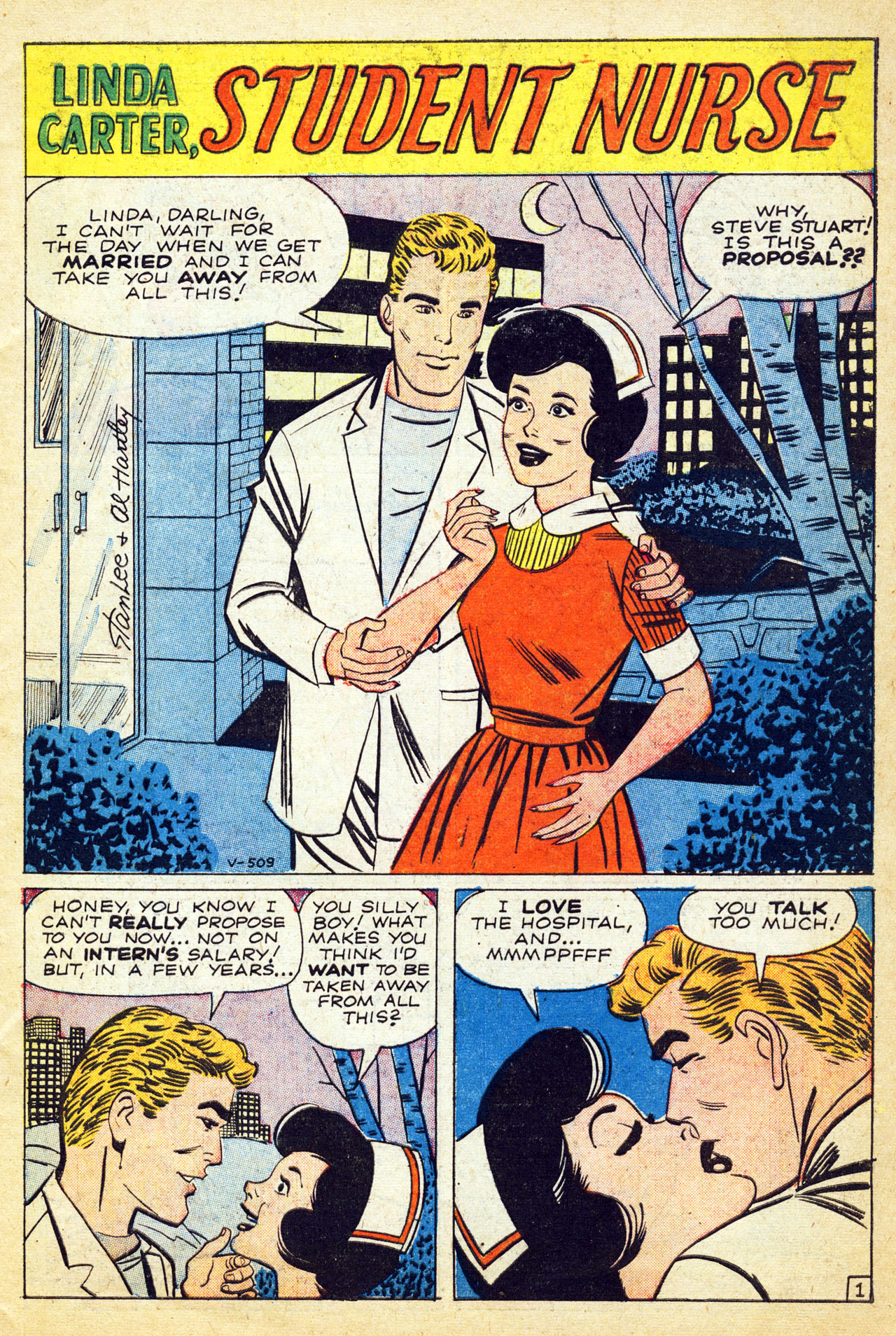 Read online Linda Carter, Student Nurse comic -  Issue #3 - 3