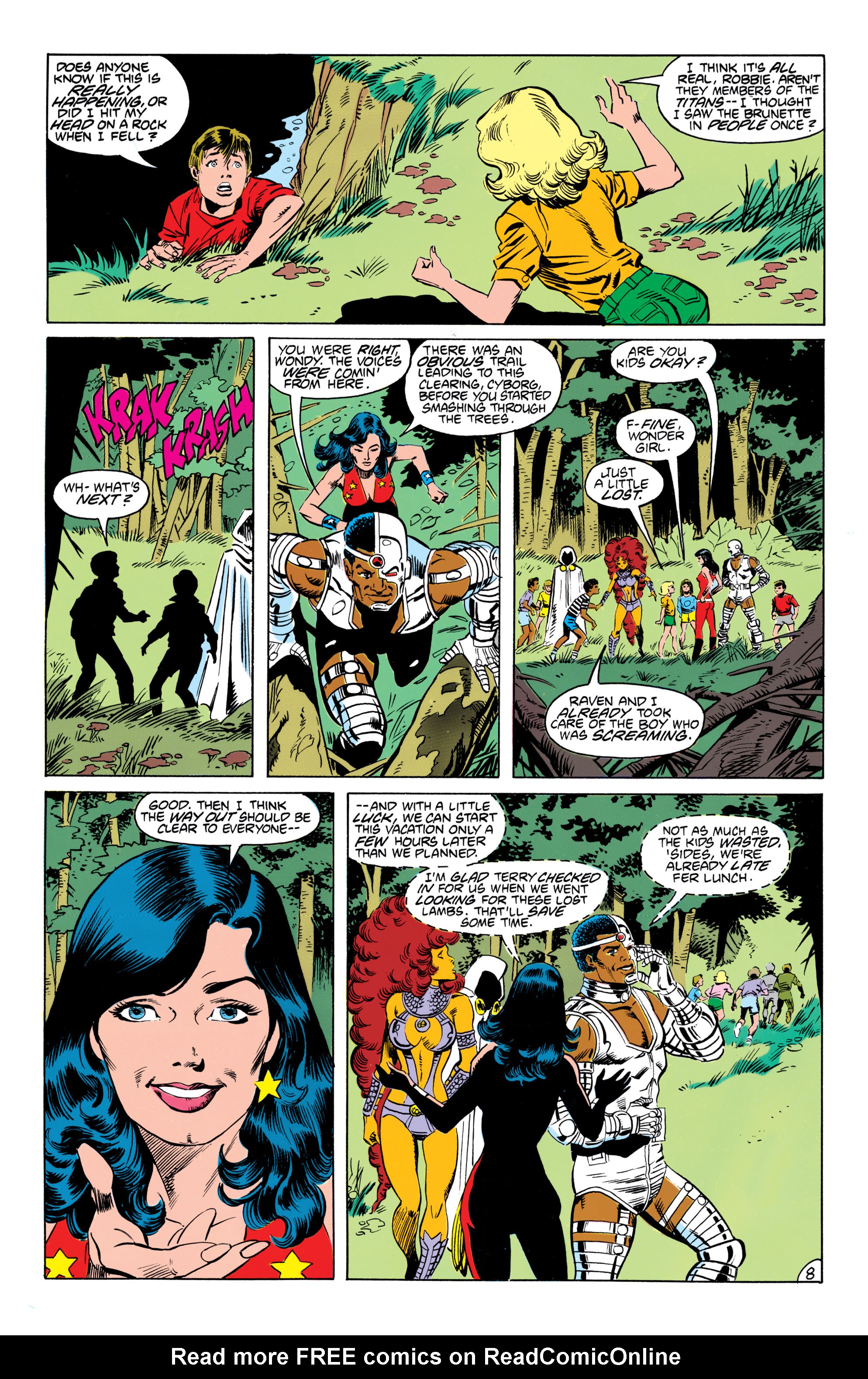 Read online The New Teen Titans (1984) comic -  Issue #32 - 9