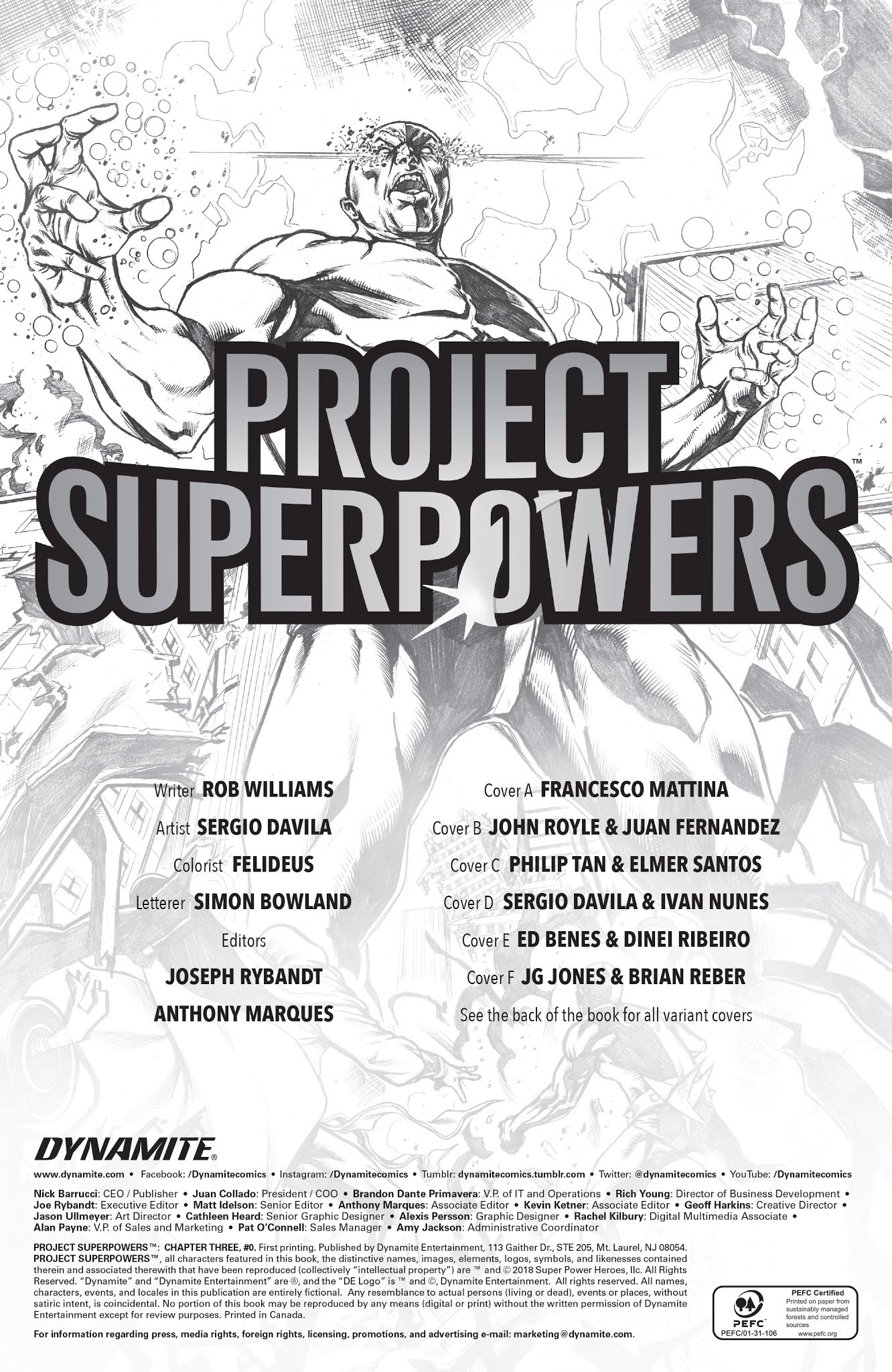 Read online Project Superpowers: Chapter Three comic -  Issue #0 - 7