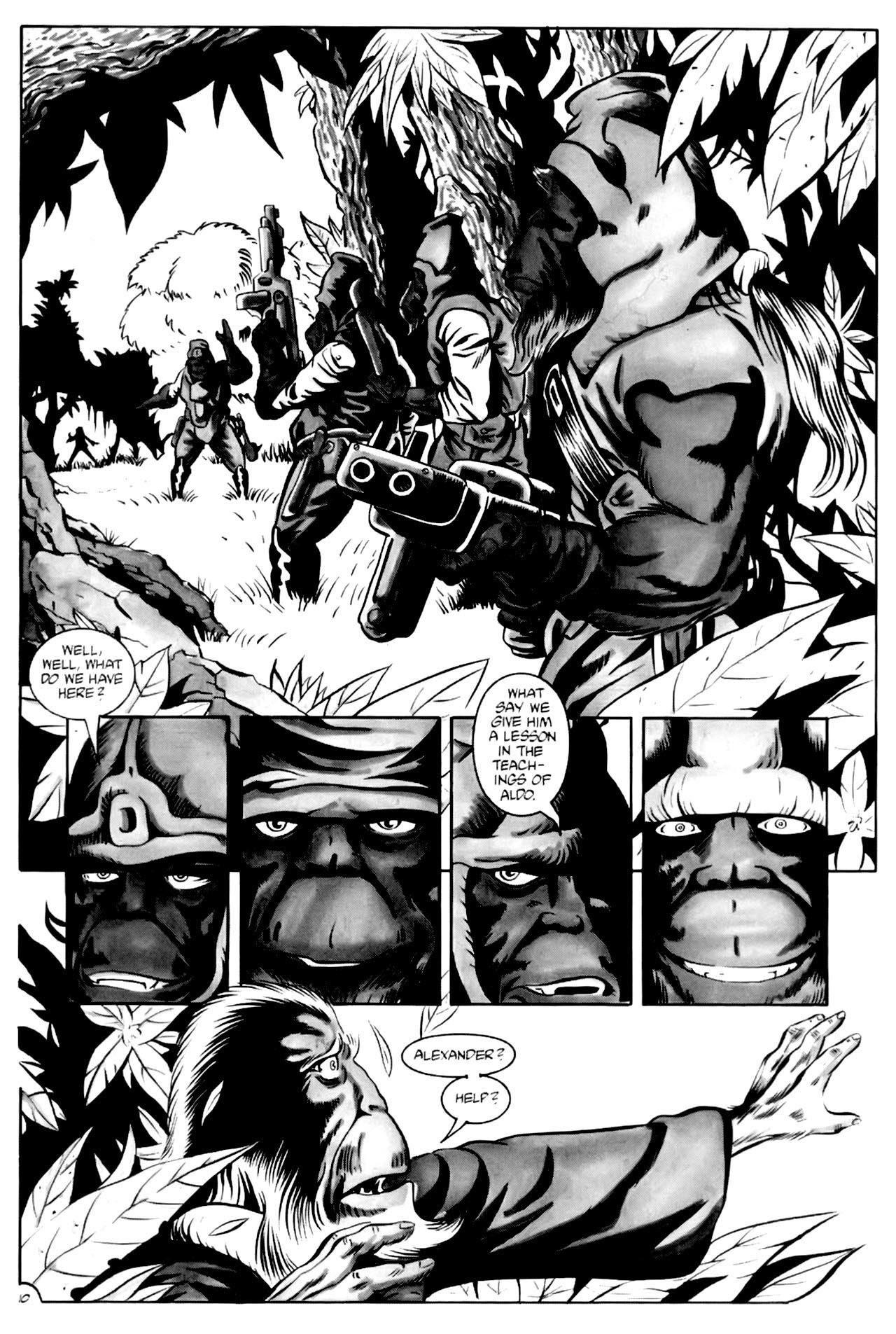 Read online Planet of the Apes (1990) comic -  Issue #3 - 12