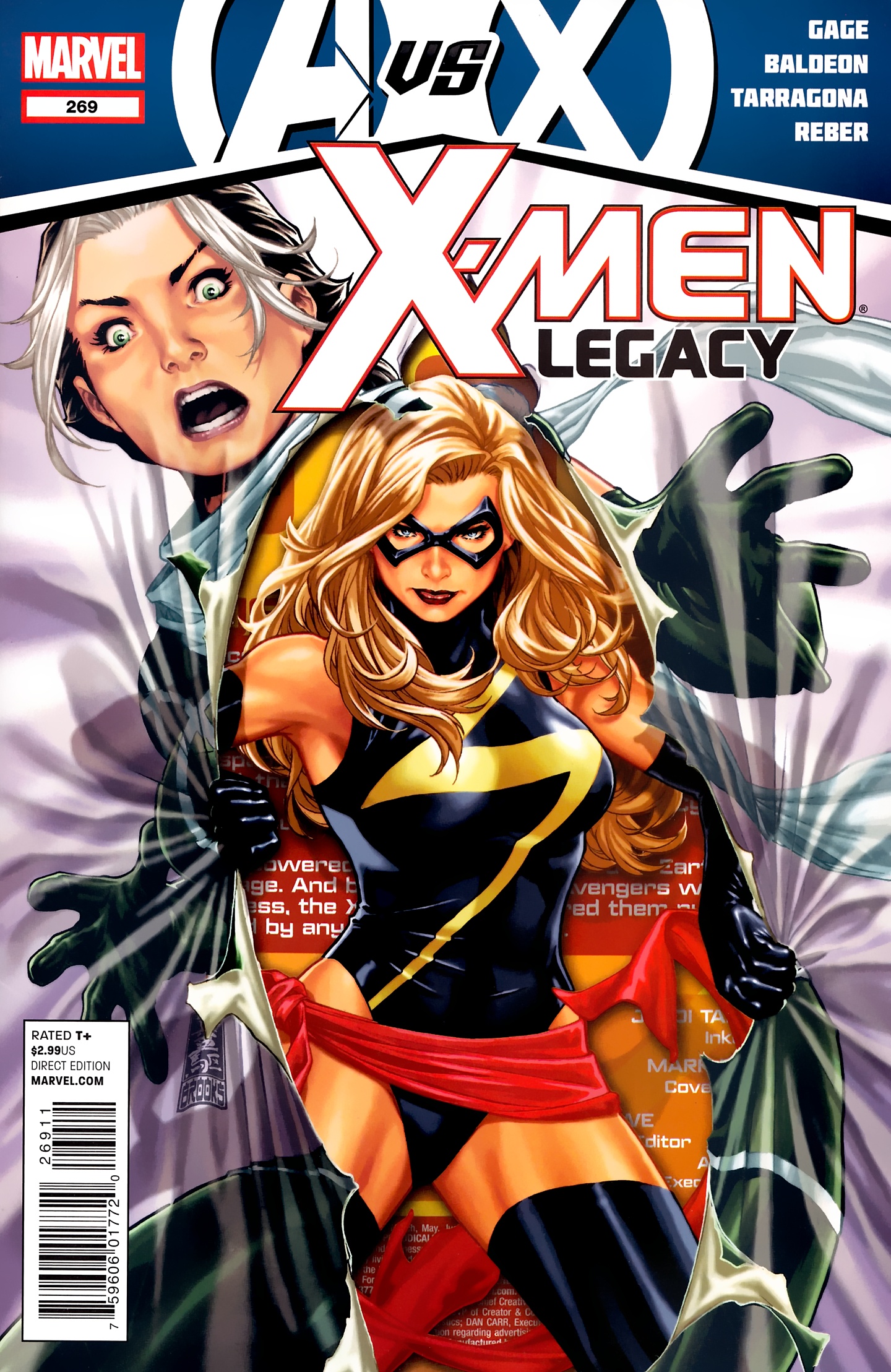 Read online X-Men Legacy (2008) comic -  Issue #269 - 1