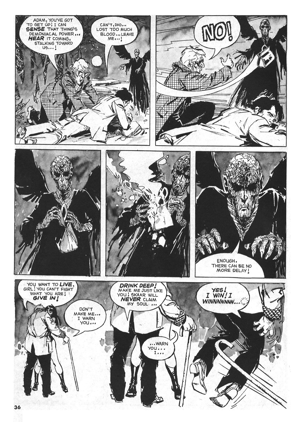 Read online Vampirella (1969) comic -  Issue #46 - 36