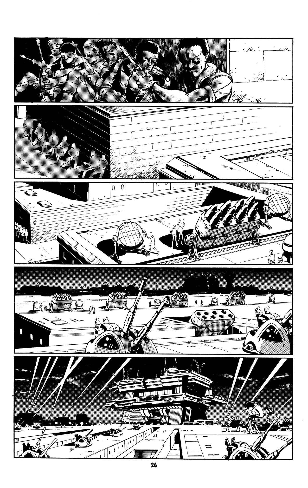 Read online Captain Harlock: Deathshadow Rising comic -  Issue #5 - 28