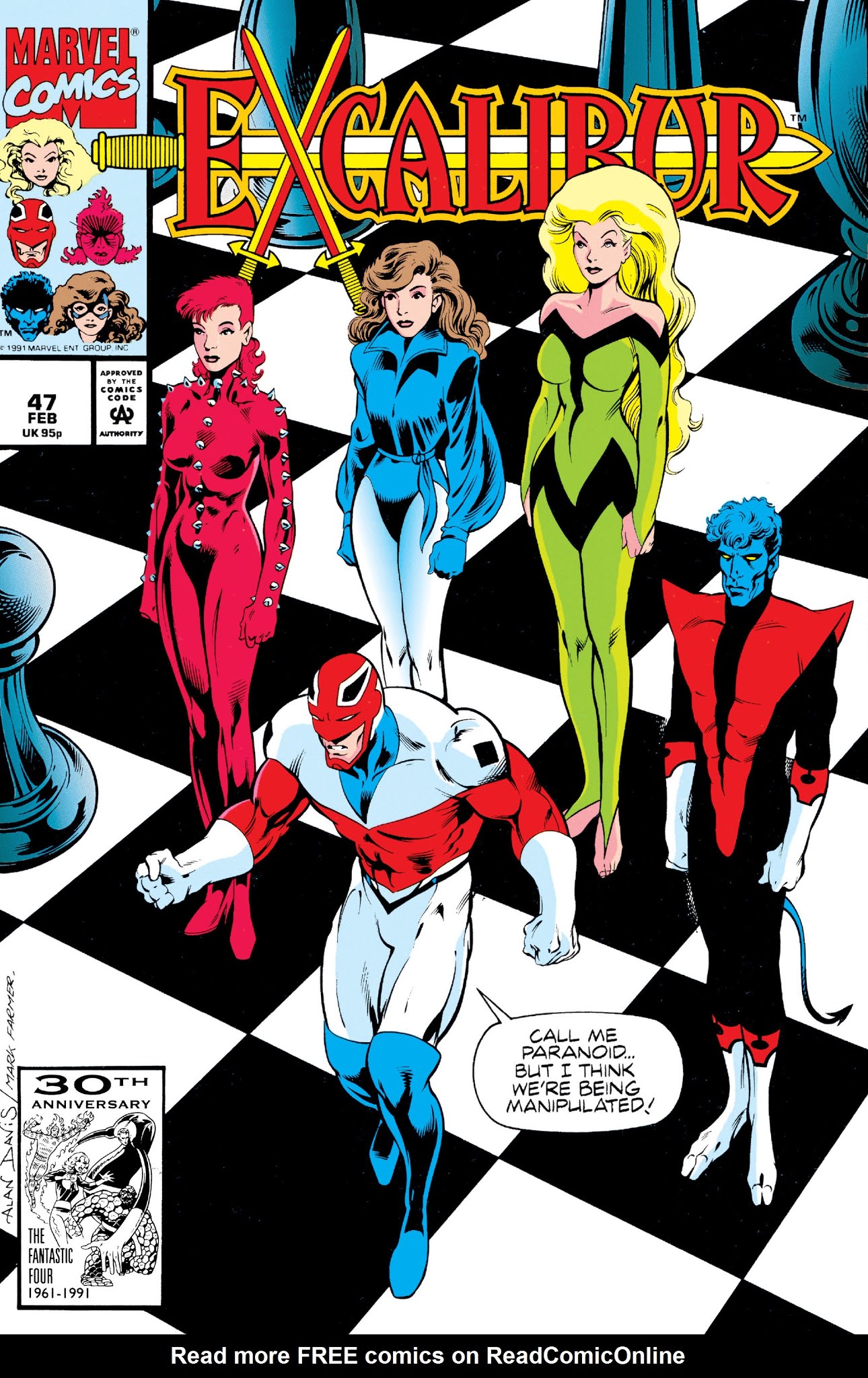 Read online Excalibur Visionaries: Alan Davis comic -  Issue # TPB 1 (Part 2) - 18