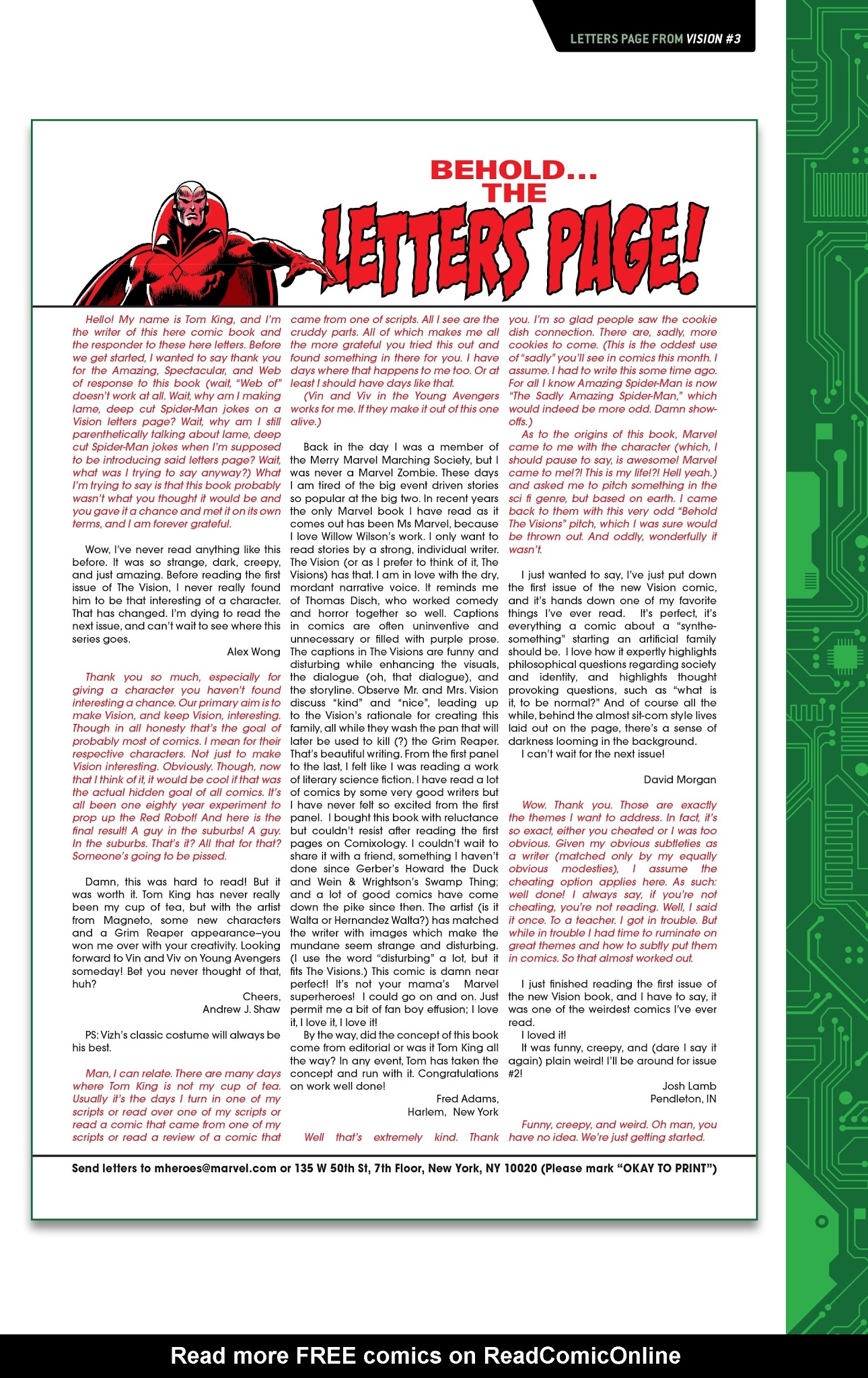Read online Vision: Director's Cut comic -  Issue #2 - 48