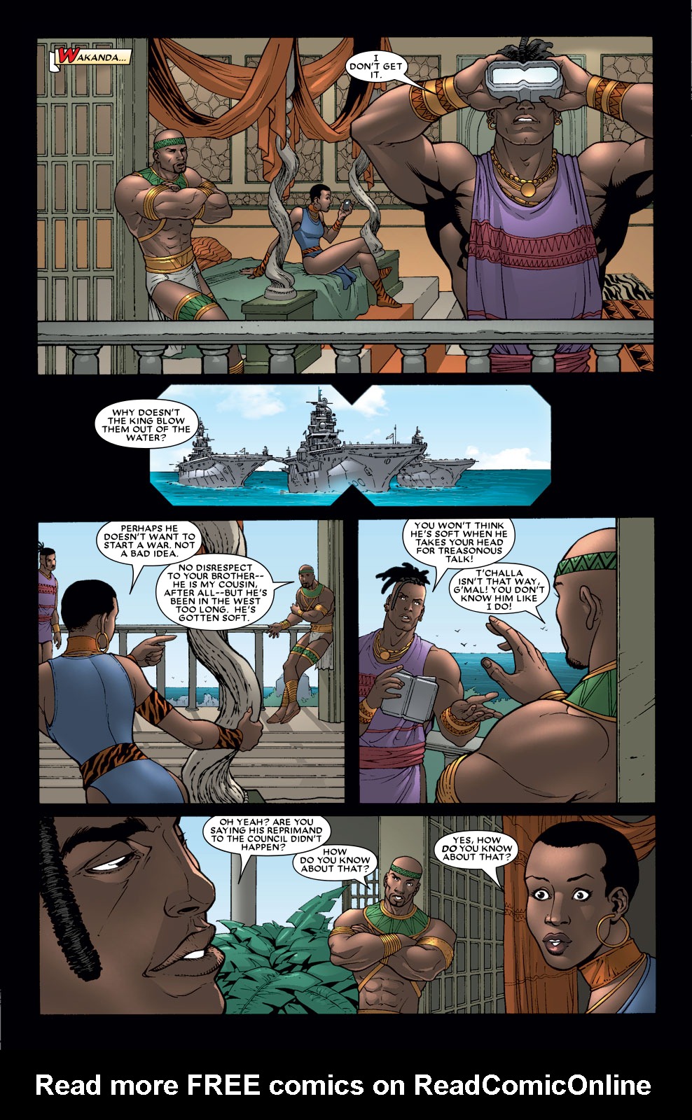 Read online Black Panther (2005) comic -  Issue #27 - 15