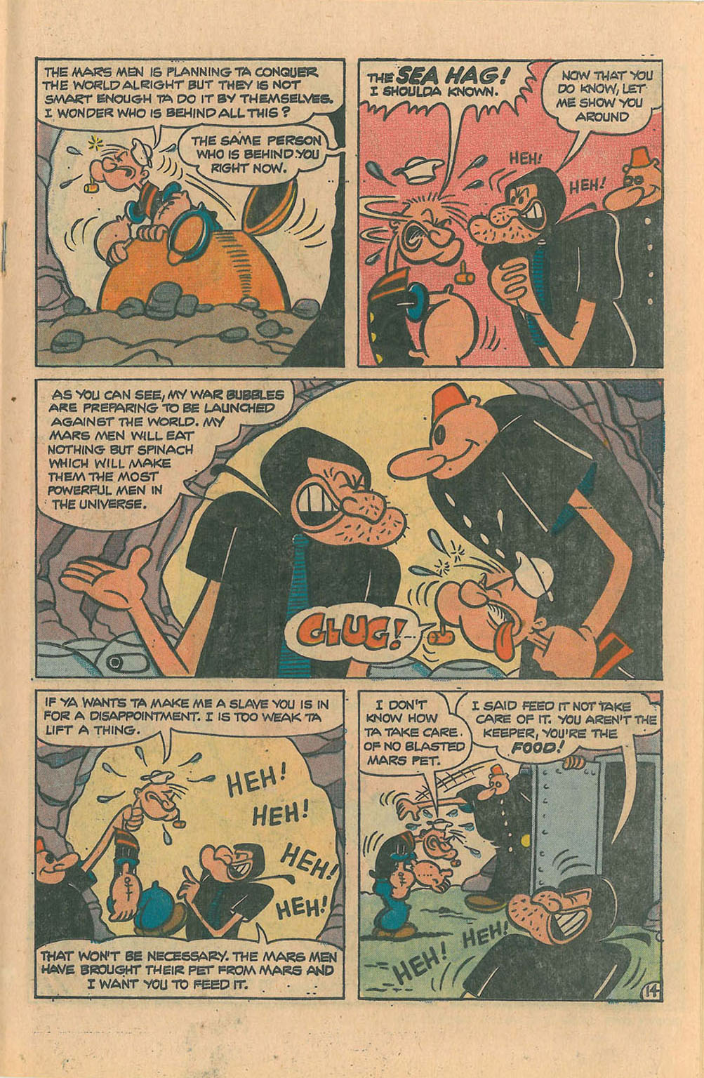 Read online Popeye (1948) comic -  Issue #127 - 19