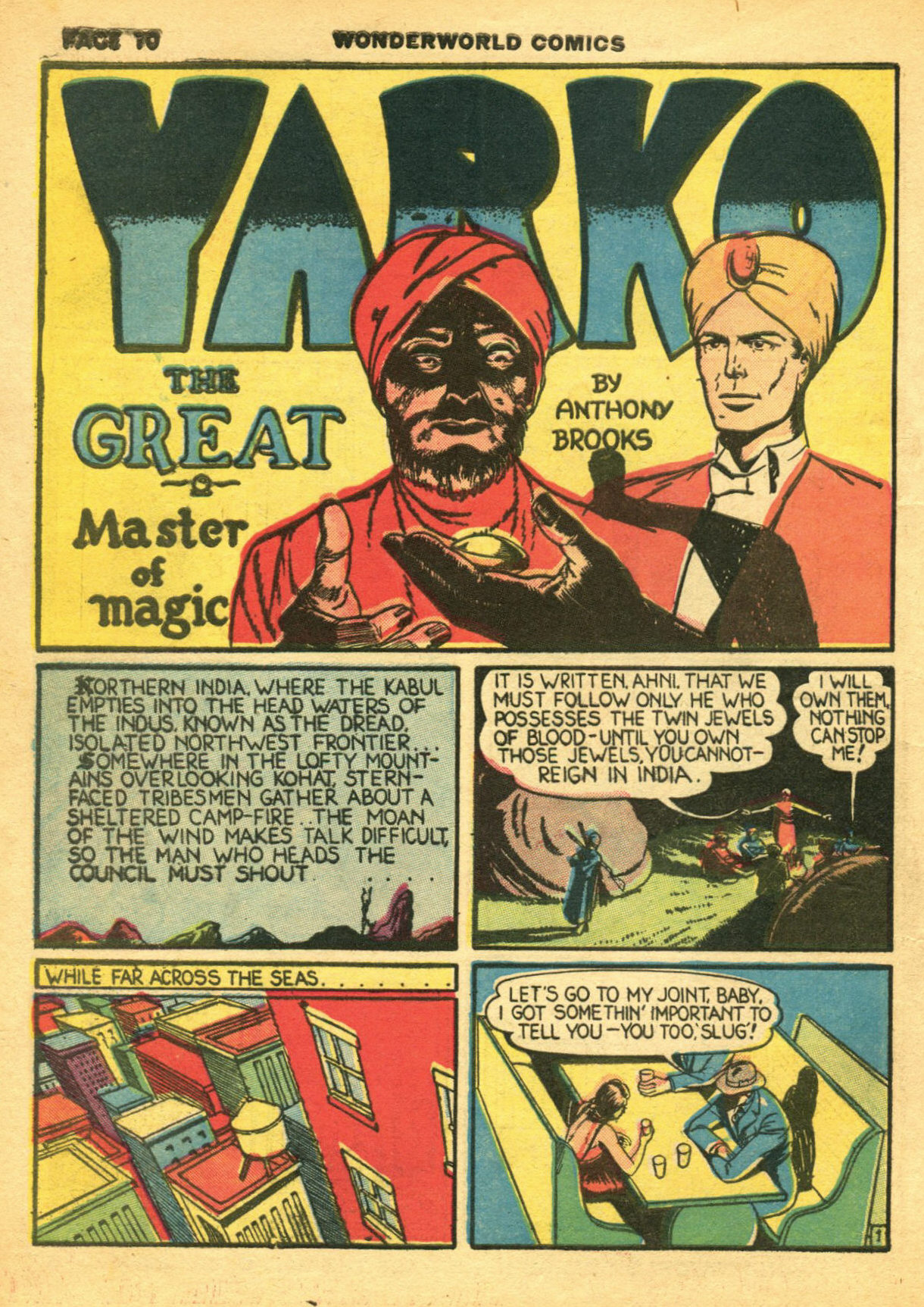 Read online Wonderworld Comics comic -  Issue #11 - 12