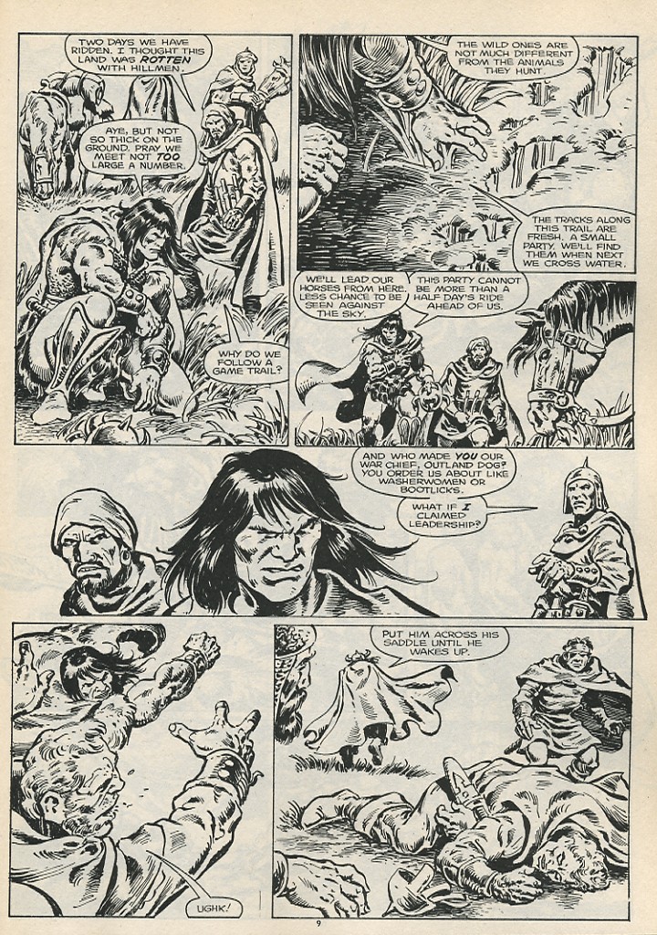 Read online The Savage Sword Of Conan comic -  Issue #178 - 11