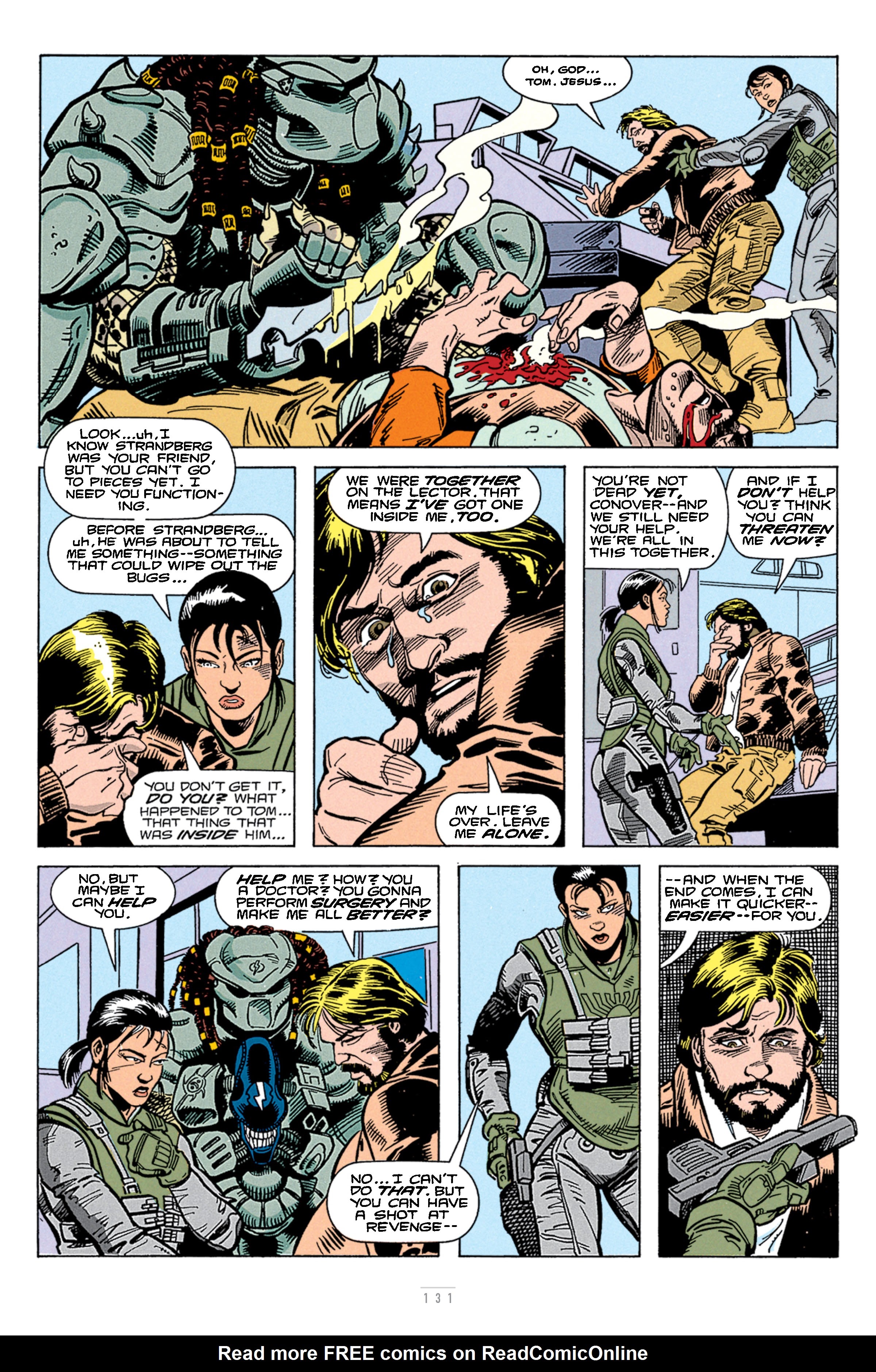Read online Aliens vs. Predator 30th Anniversary Edition - The Original Comics Series comic -  Issue # TPB (Part 2) - 30
