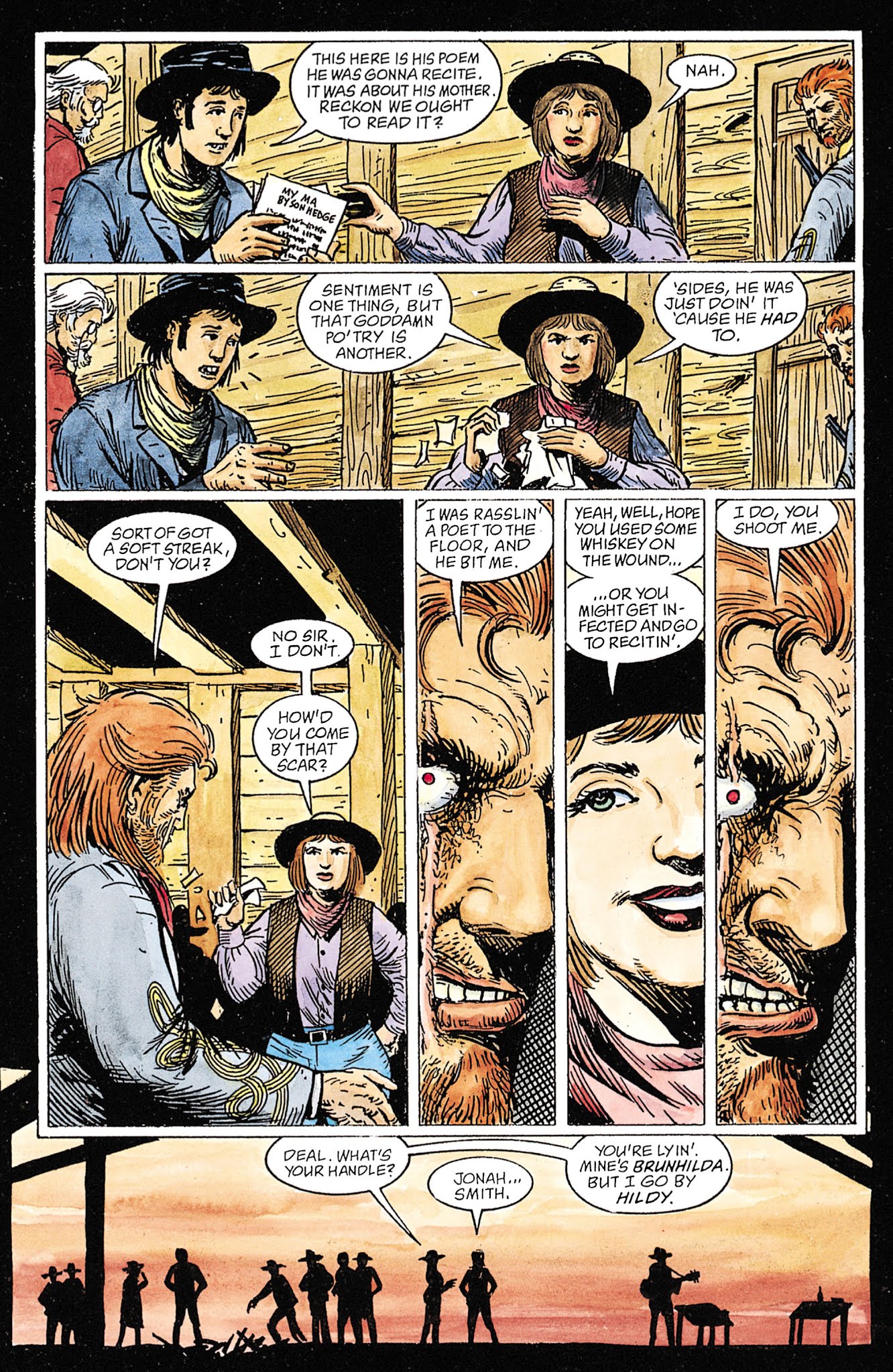 Read online Jonah Hex: Shadows West comic -  Issue # TPB (Part 3) - 27