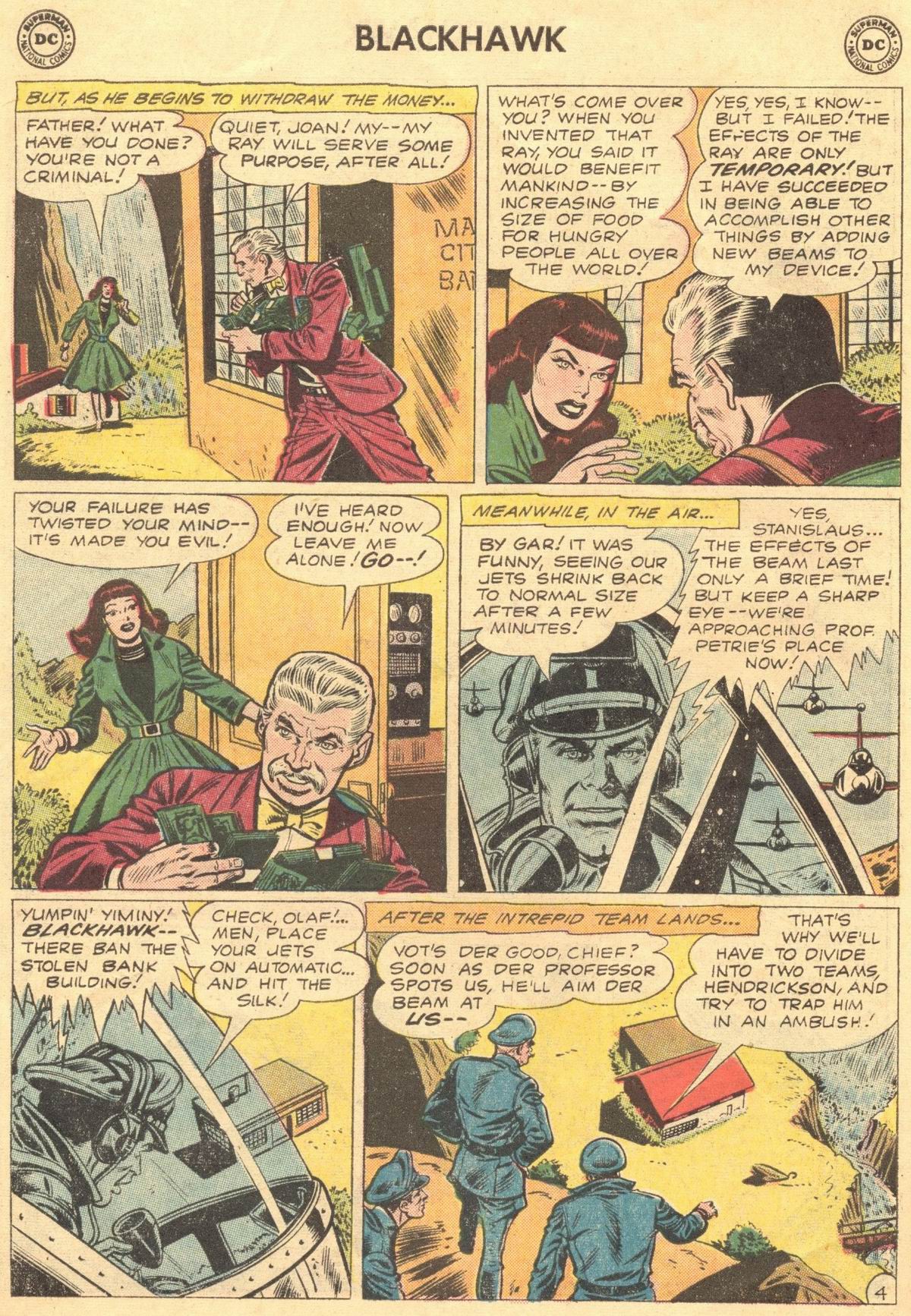 Read online Blackhawk (1957) comic -  Issue #164 - 6