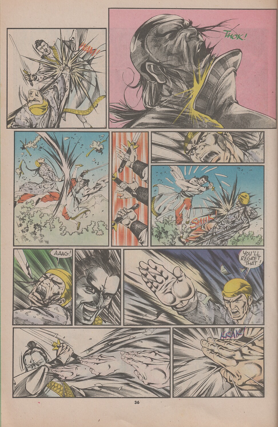 Read online Drunken Fist comic -  Issue #40 - 36