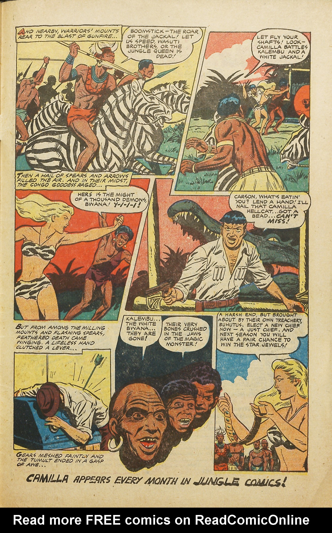 Read online Jungle Comics comic -  Issue #143 - 33
