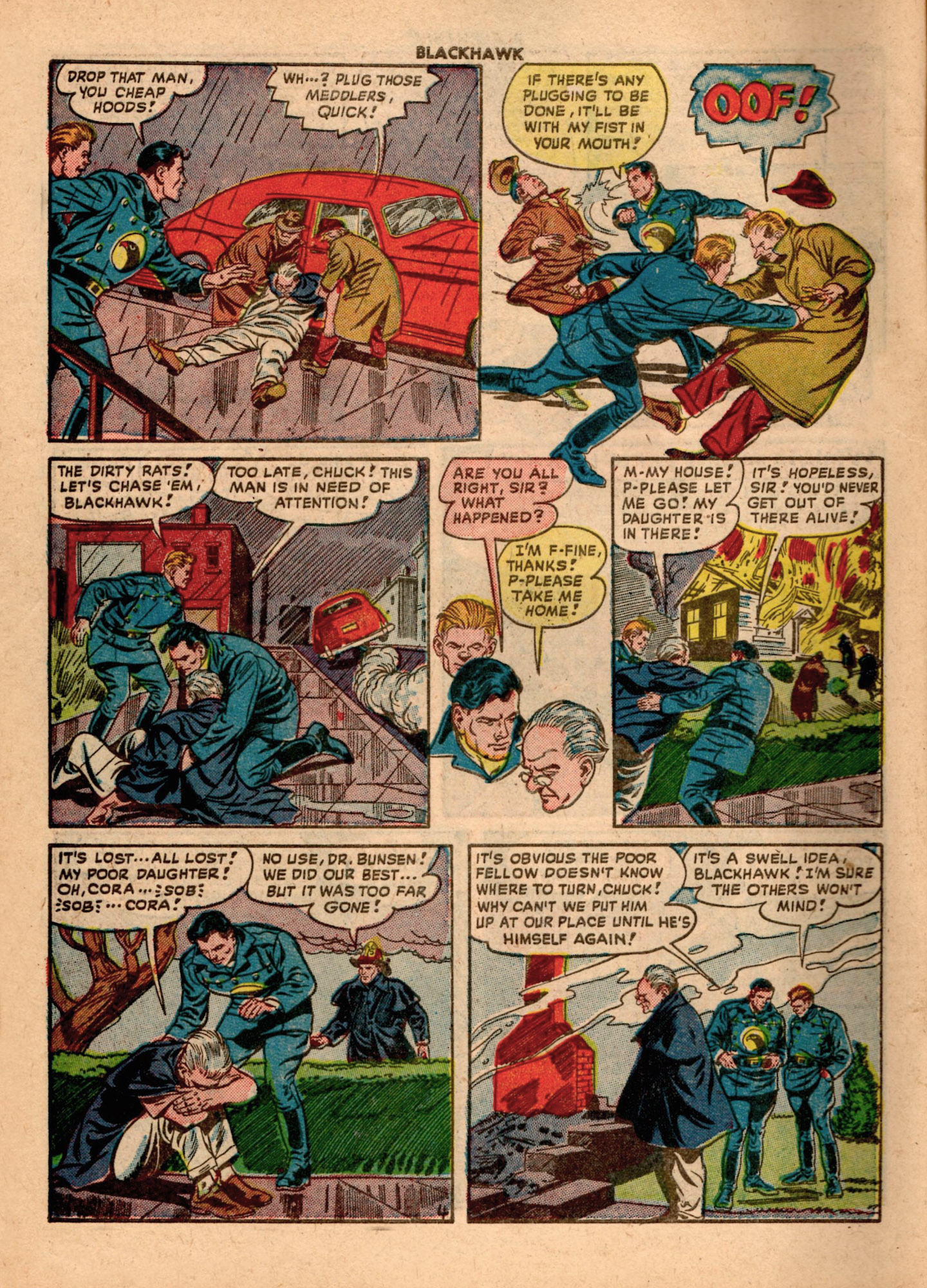 Read online Blackhawk (1957) comic -  Issue #21 - 6
