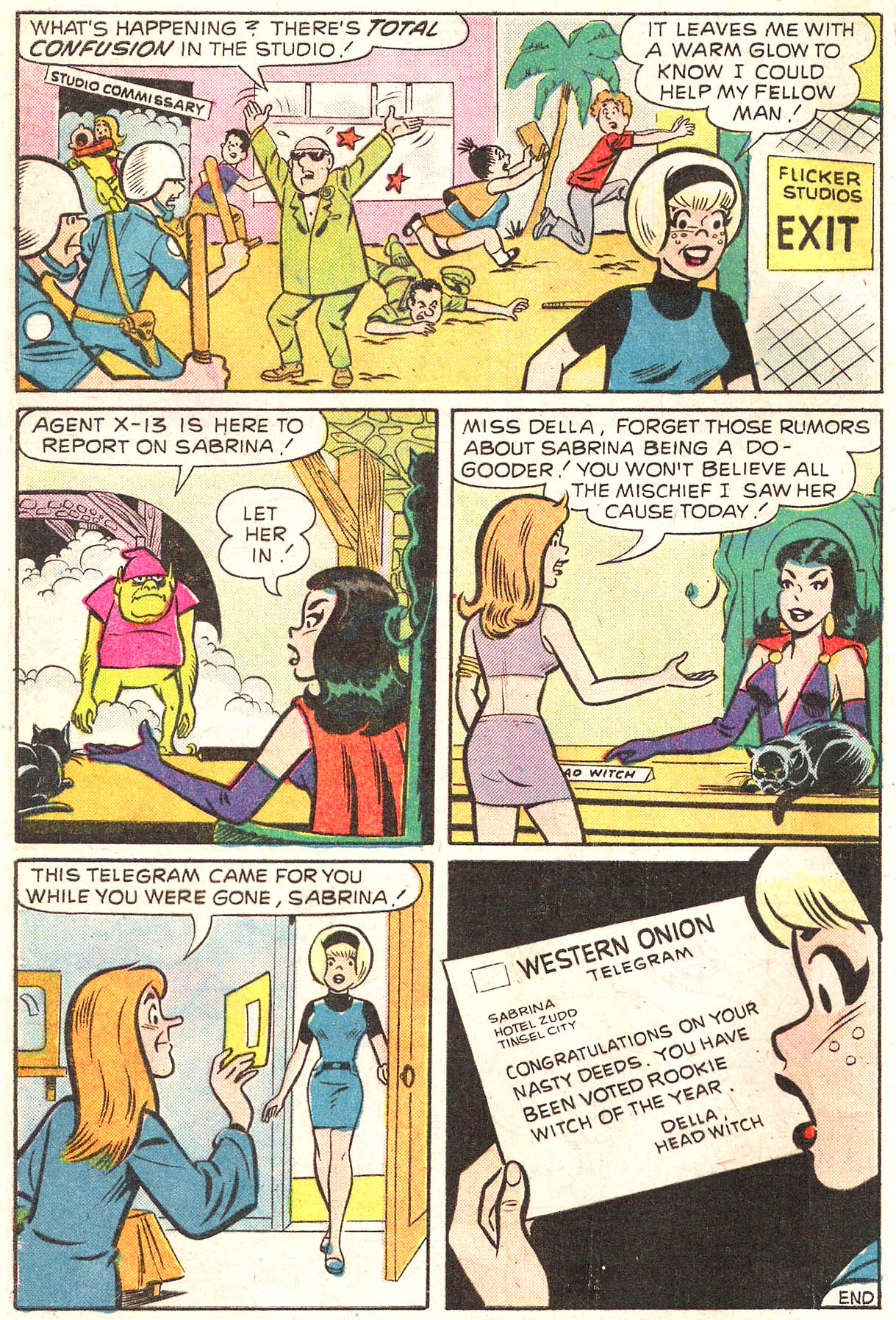Read online Sabrina The Teenage Witch (1971) comic -  Issue #28 - 8