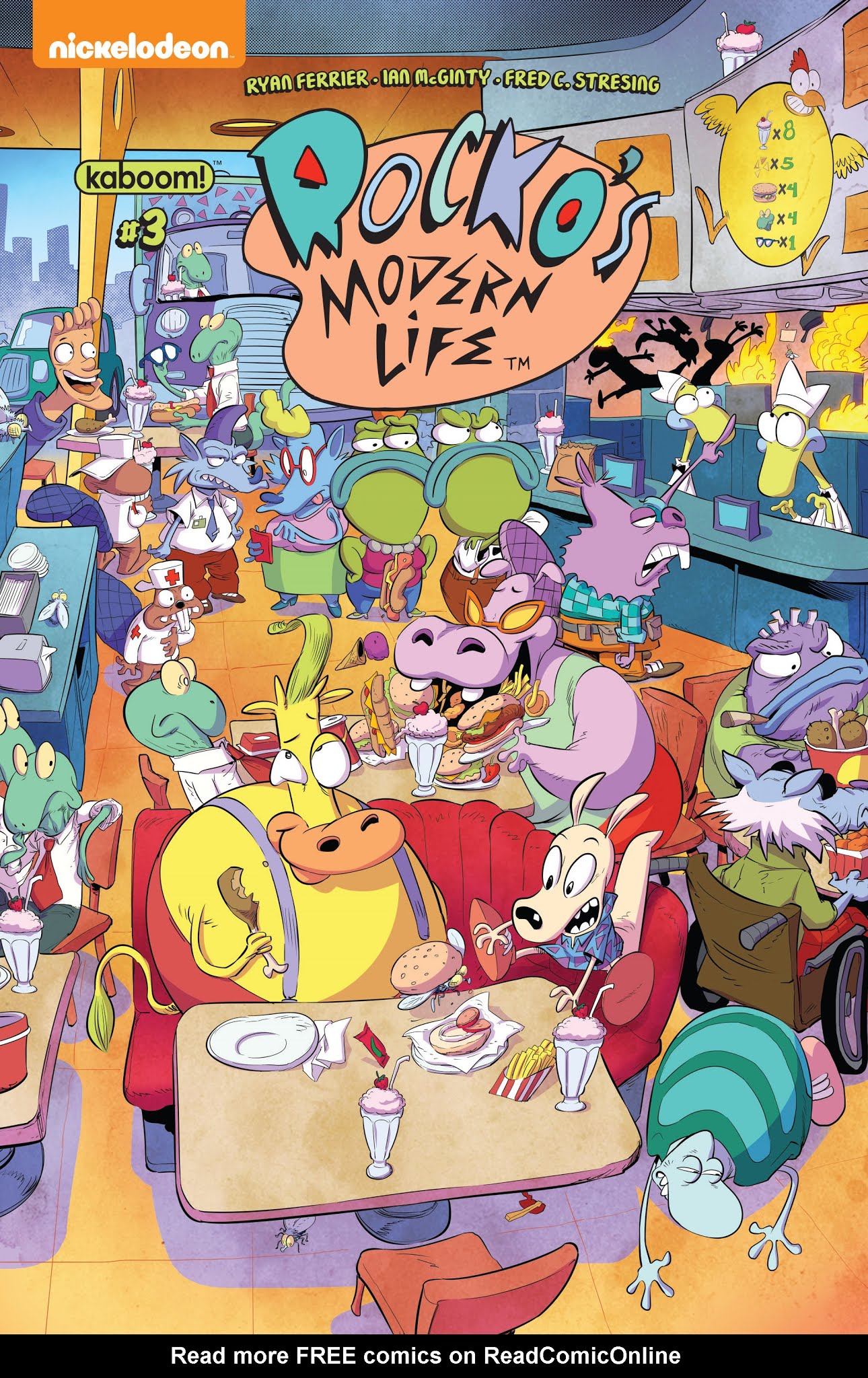Read online Rocko's Modern Life (2017) comic -  Issue #3 - 4