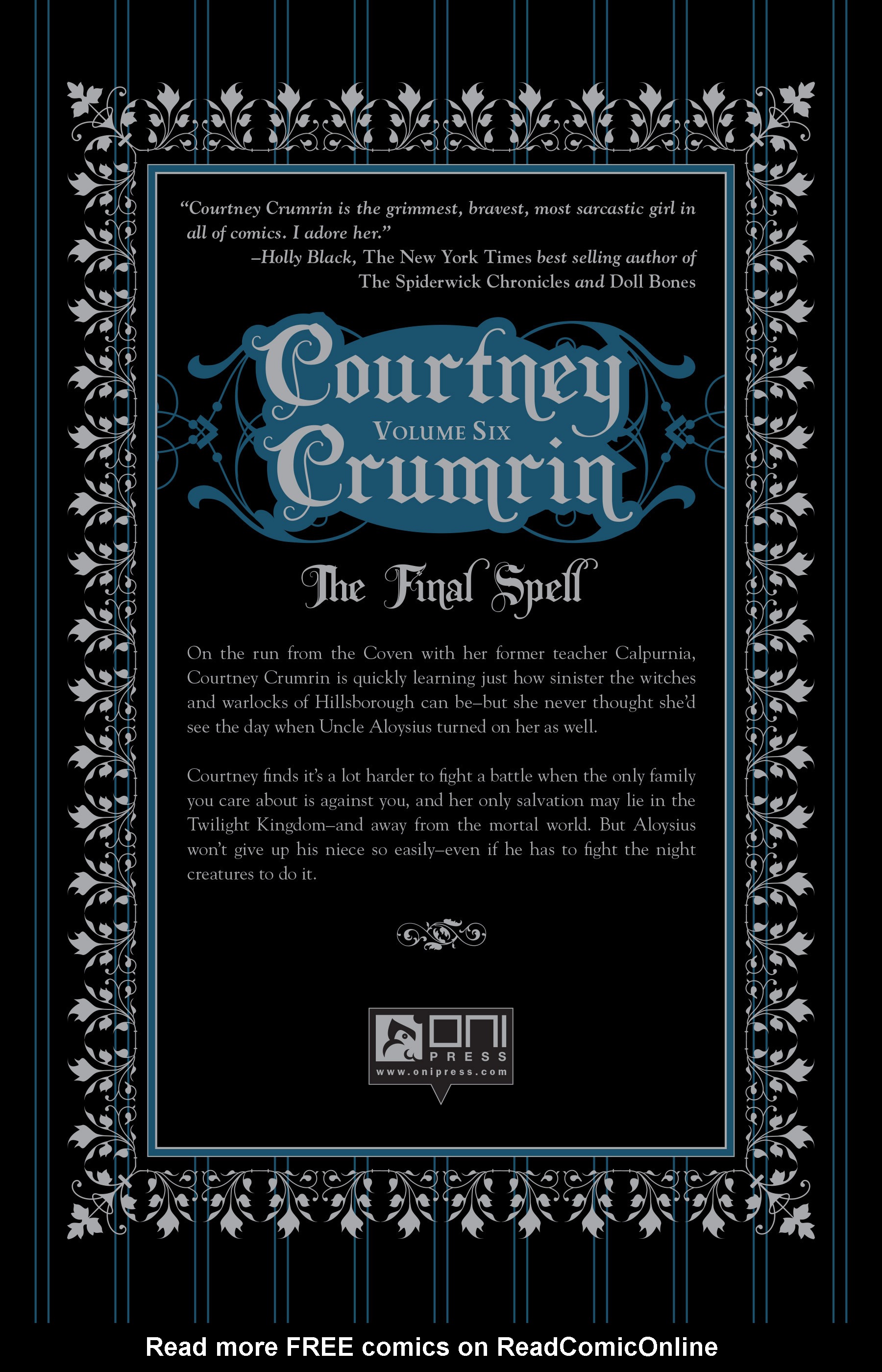 Read online Courtney Crumrin comic -  Issue # _TPB 6 - 152