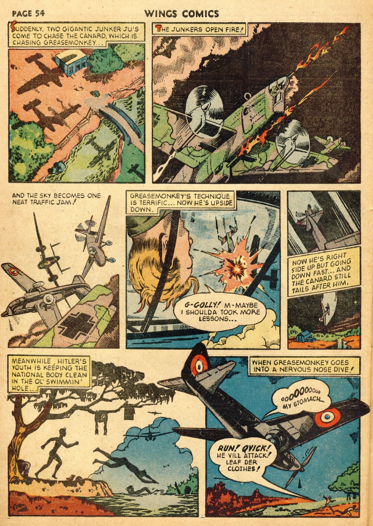 Read online Wings Comics comic -  Issue #22 - 56