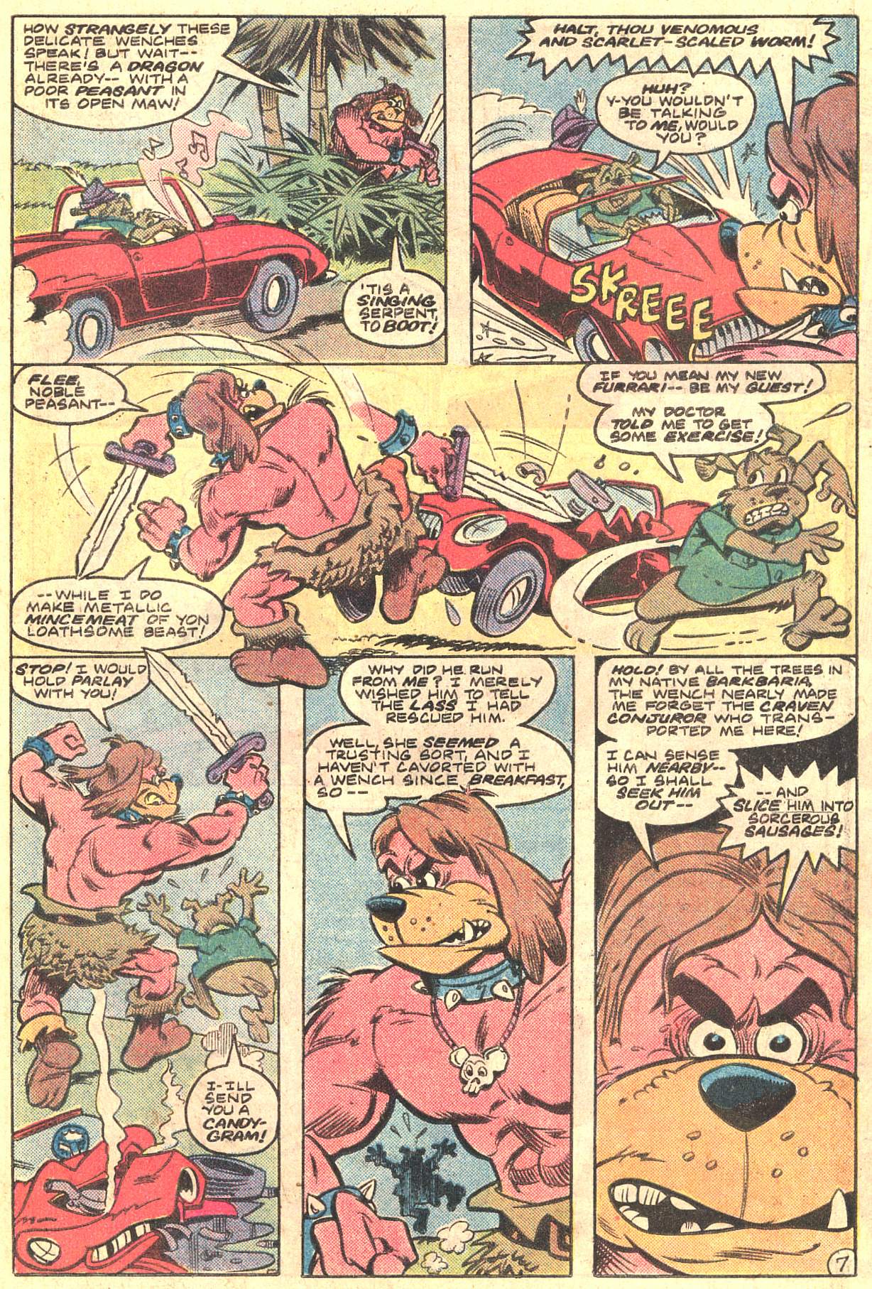 Read online Captain Carrot and His Amazing Zoo Crew! comic -  Issue #7 - 8