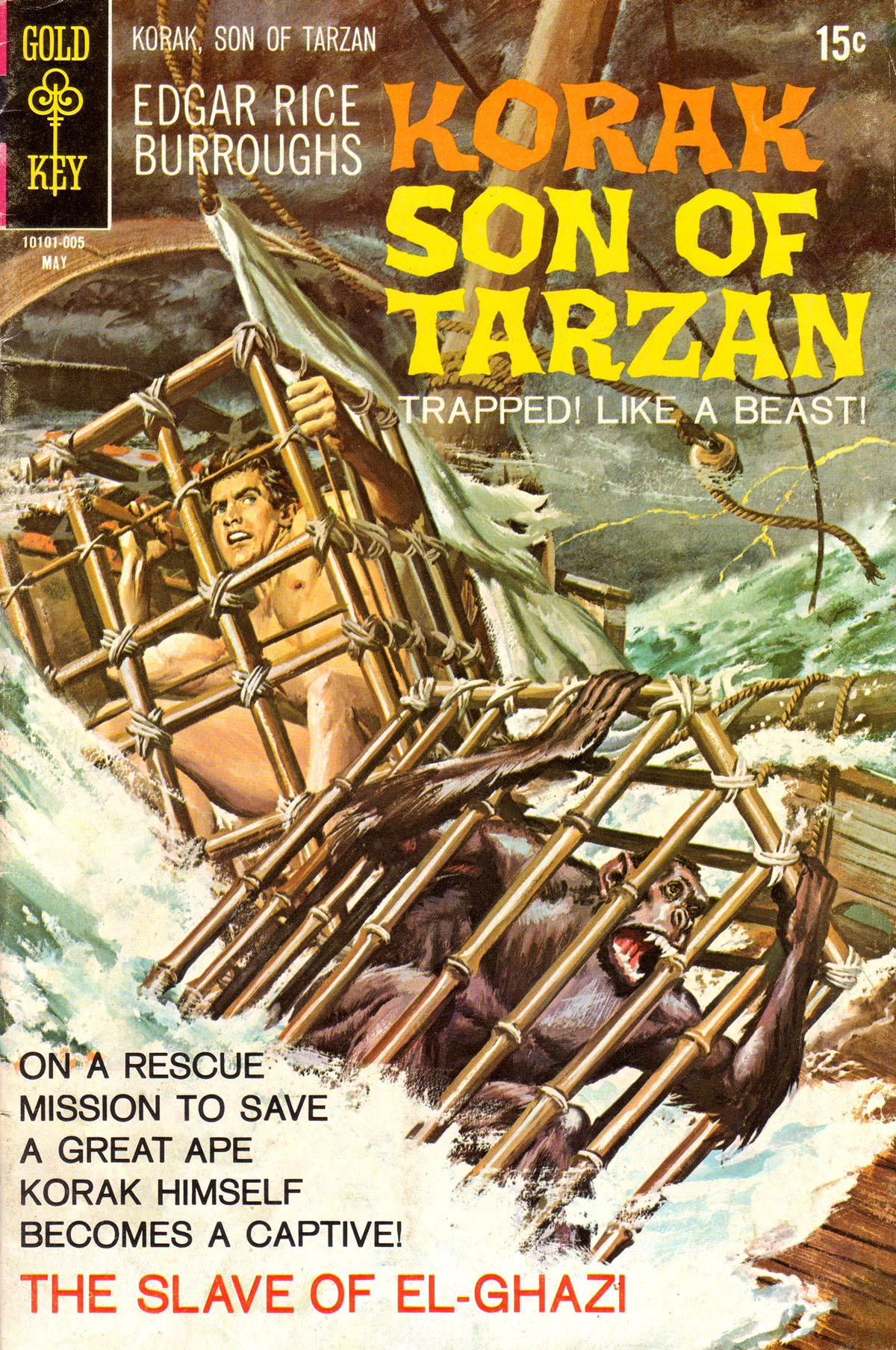 Read online Korak, Son of Tarzan (1964) comic -  Issue #35 - 1
