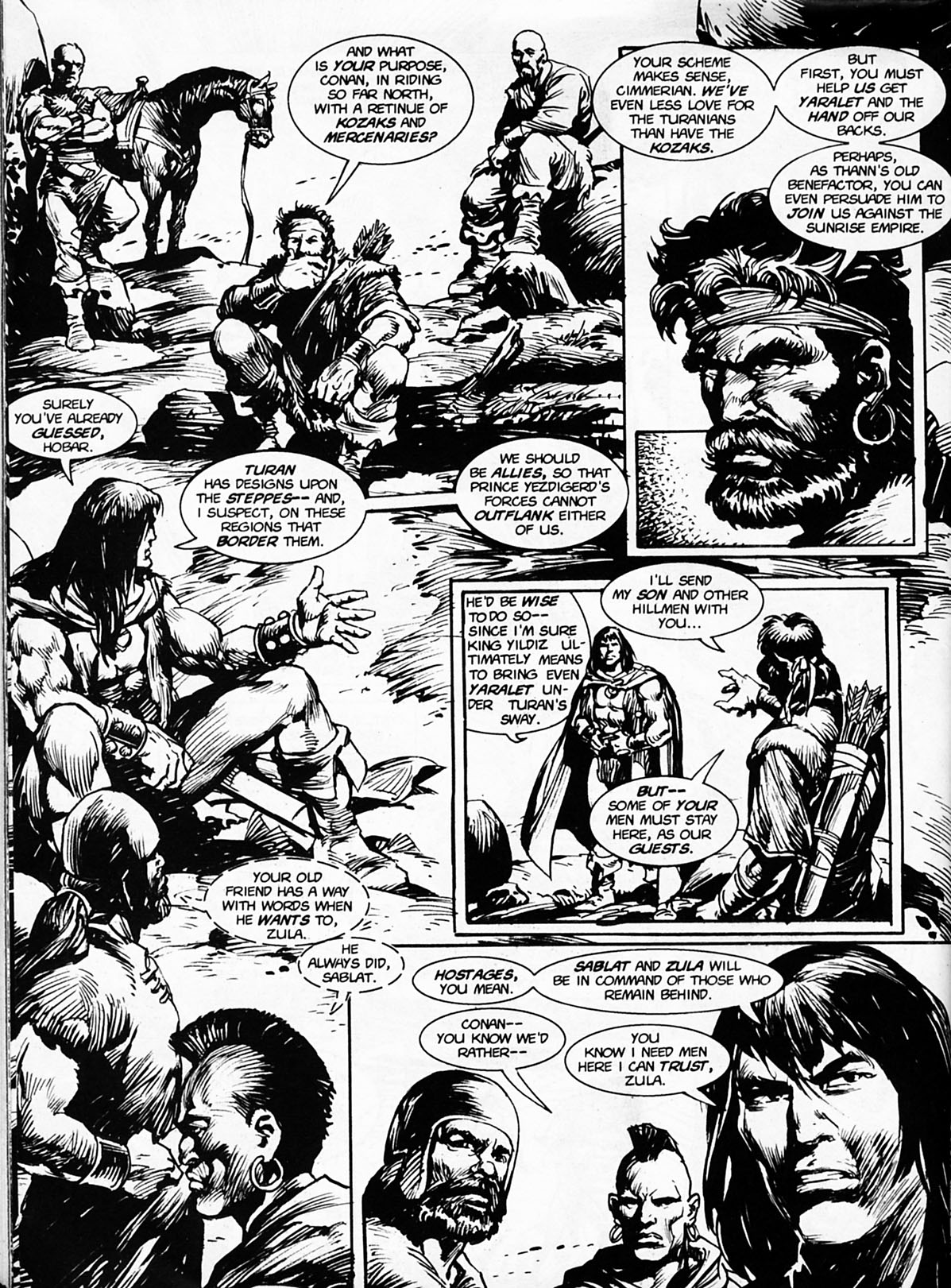 Read online The Savage Sword Of Conan comic -  Issue #220 - 47