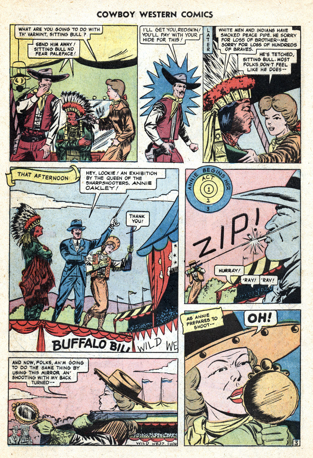 Read online Cowboy Western Comics (1948) comic -  Issue #32 - 10