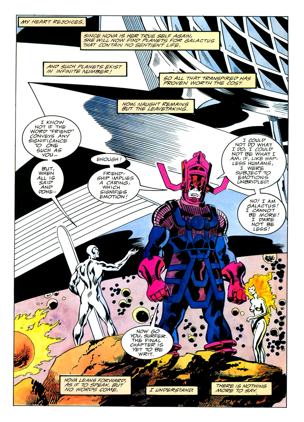 Read online Marvel Graphic Novel comic -  Issue #38 - Silver Surfer - Judgment Day - 63
