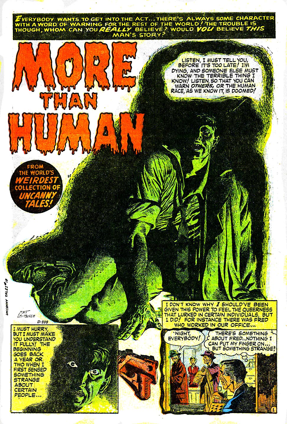 Read online Uncanny Tales comic -  Issue #19 - 2