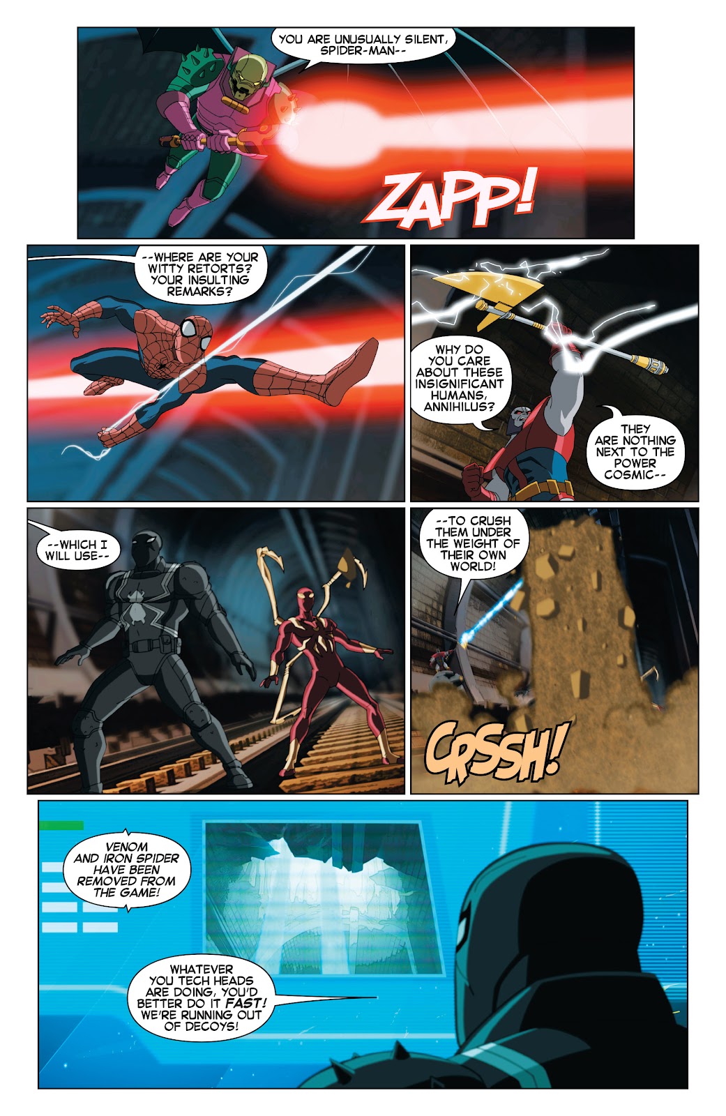 Marvel Universe Ultimate Spider-Man: Contest of Champions issue 3 - Page 11