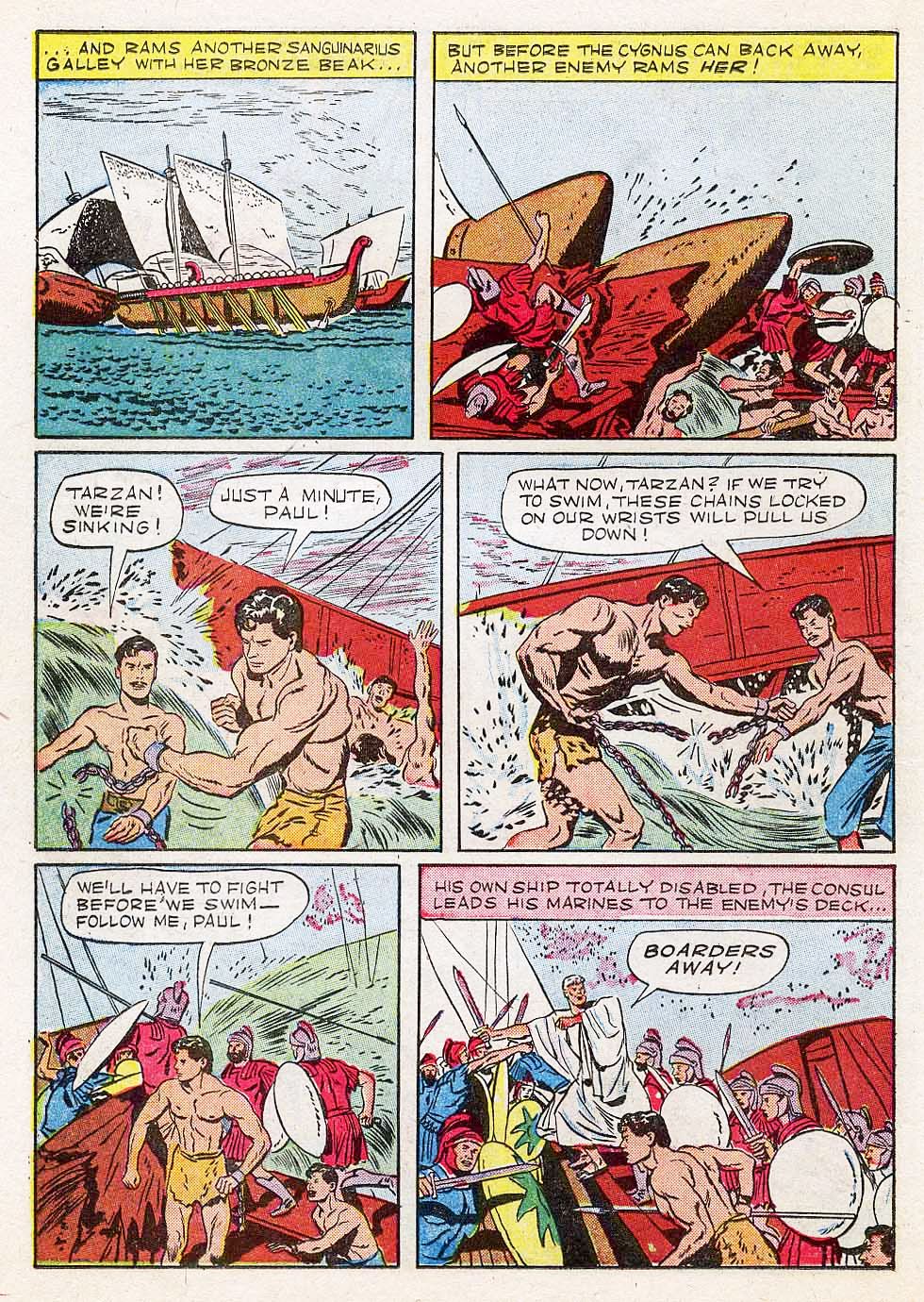 Read online Tarzan (1948) comic -  Issue #21 - 36