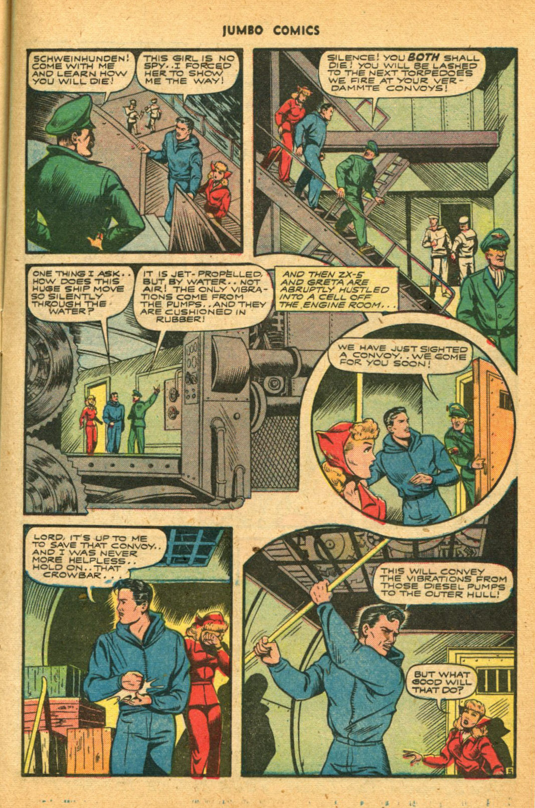 Read online Jumbo Comics comic -  Issue #77 - 19
