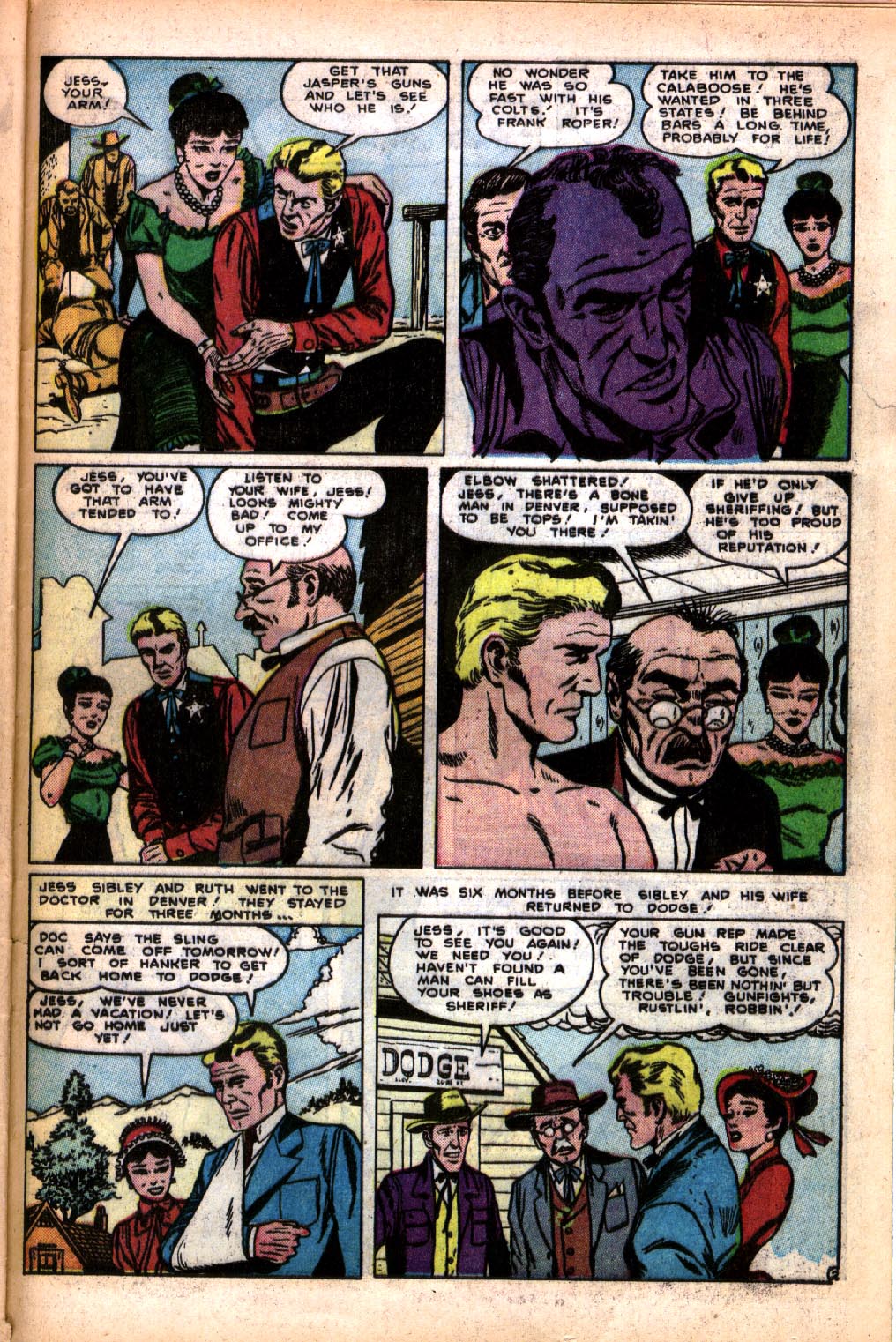 Read online Gunsmoke Western comic -  Issue #53 - 29
