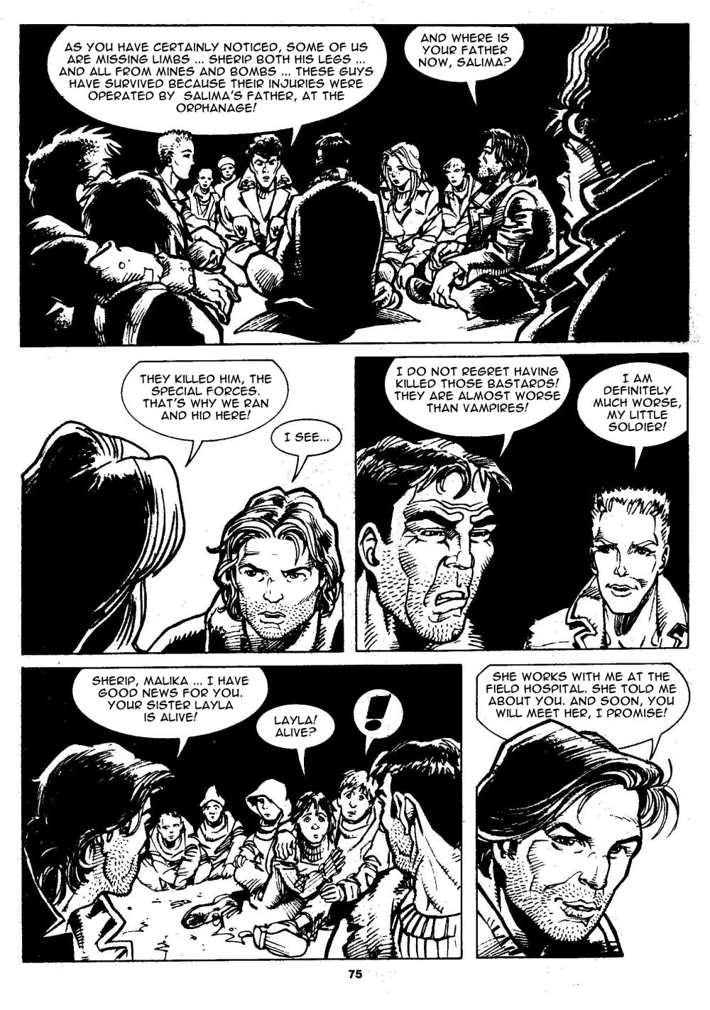 Read online Dampyr (2000) comic -  Issue #14 - 73