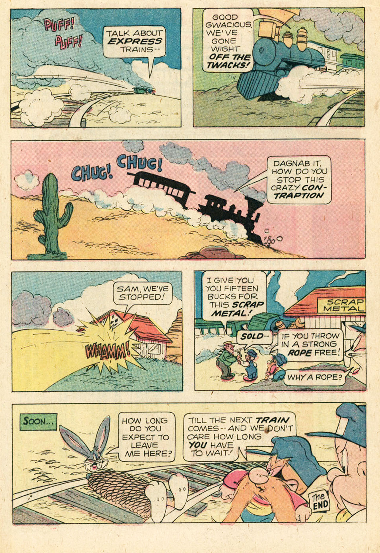 Read online Yosemite Sam and Bugs Bunny comic -  Issue #23 - 17