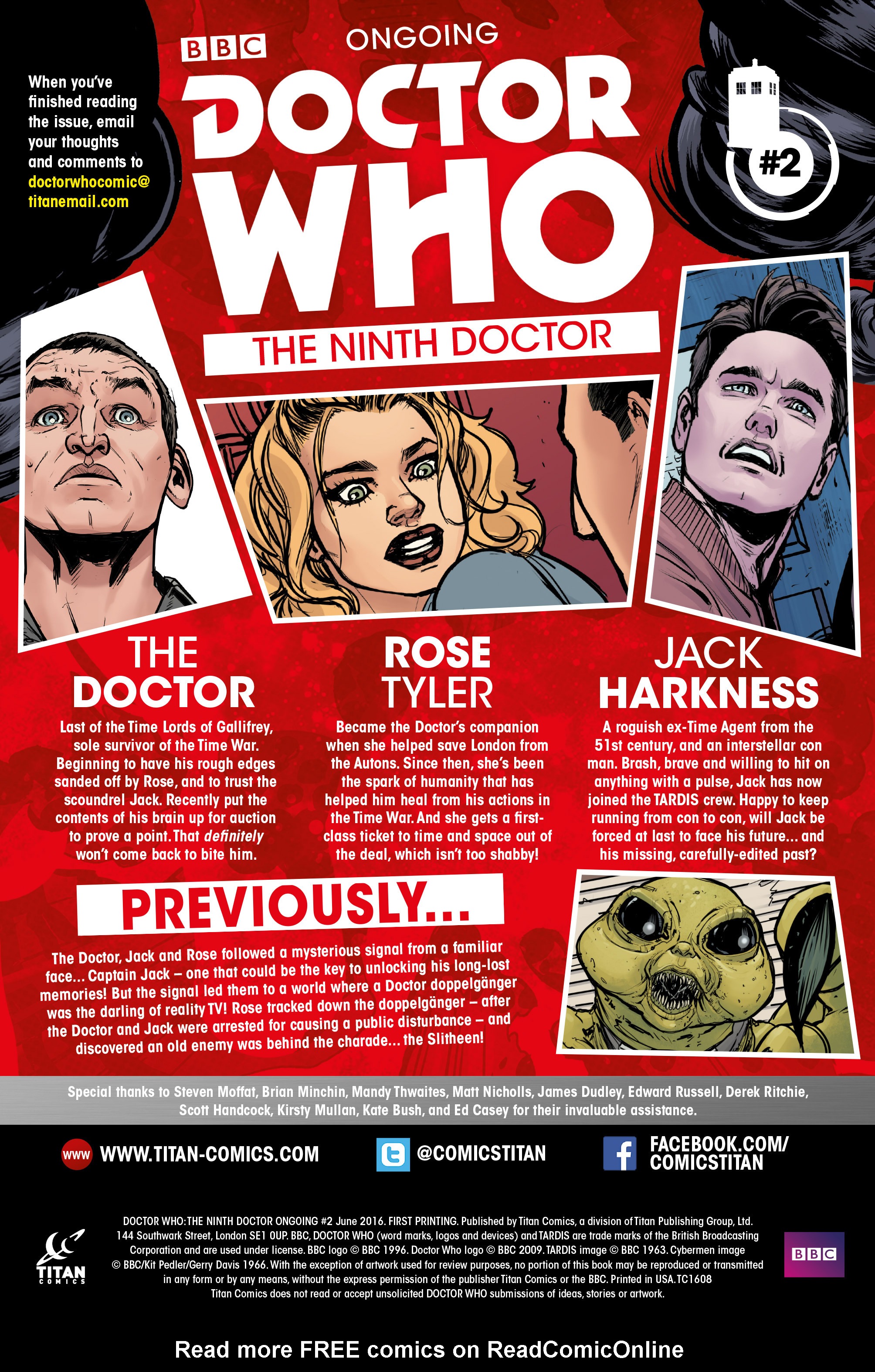 Read online Doctor Who: The Ninth Doctor (2016) comic -  Issue #2 - 6