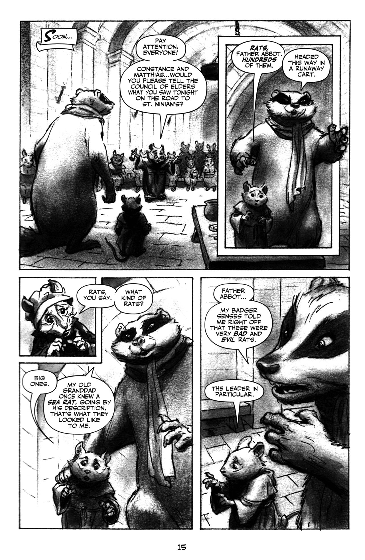 Read online Redwall: The Graphic Novel comic -  Issue # TPB - 20